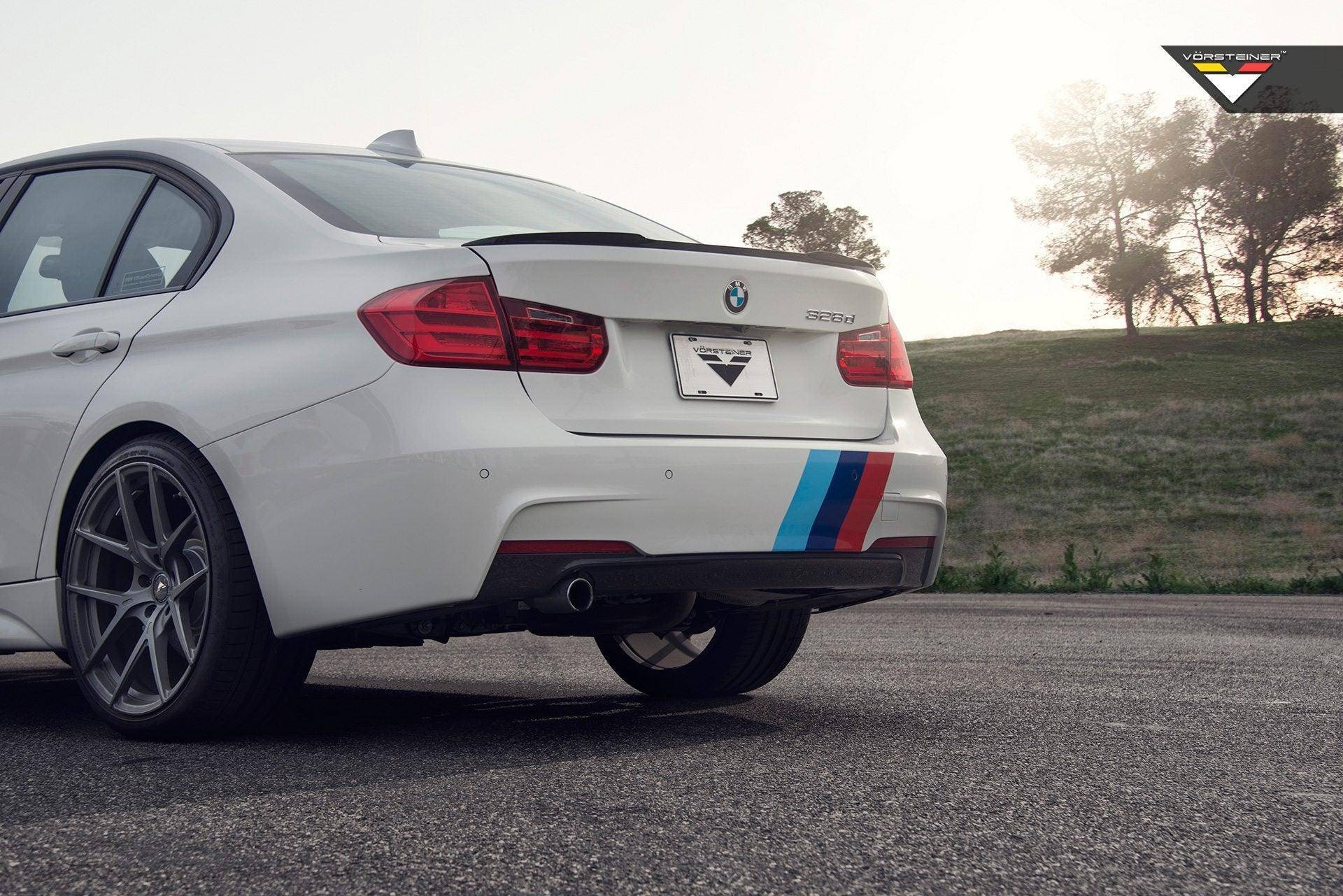 Vorsteiner Carbon Fibre EVO Aero Rear Spoiler For BMW M3 (2014 - 2019, F80) - AUTOID - Rear Spoilers - Vorsteiner