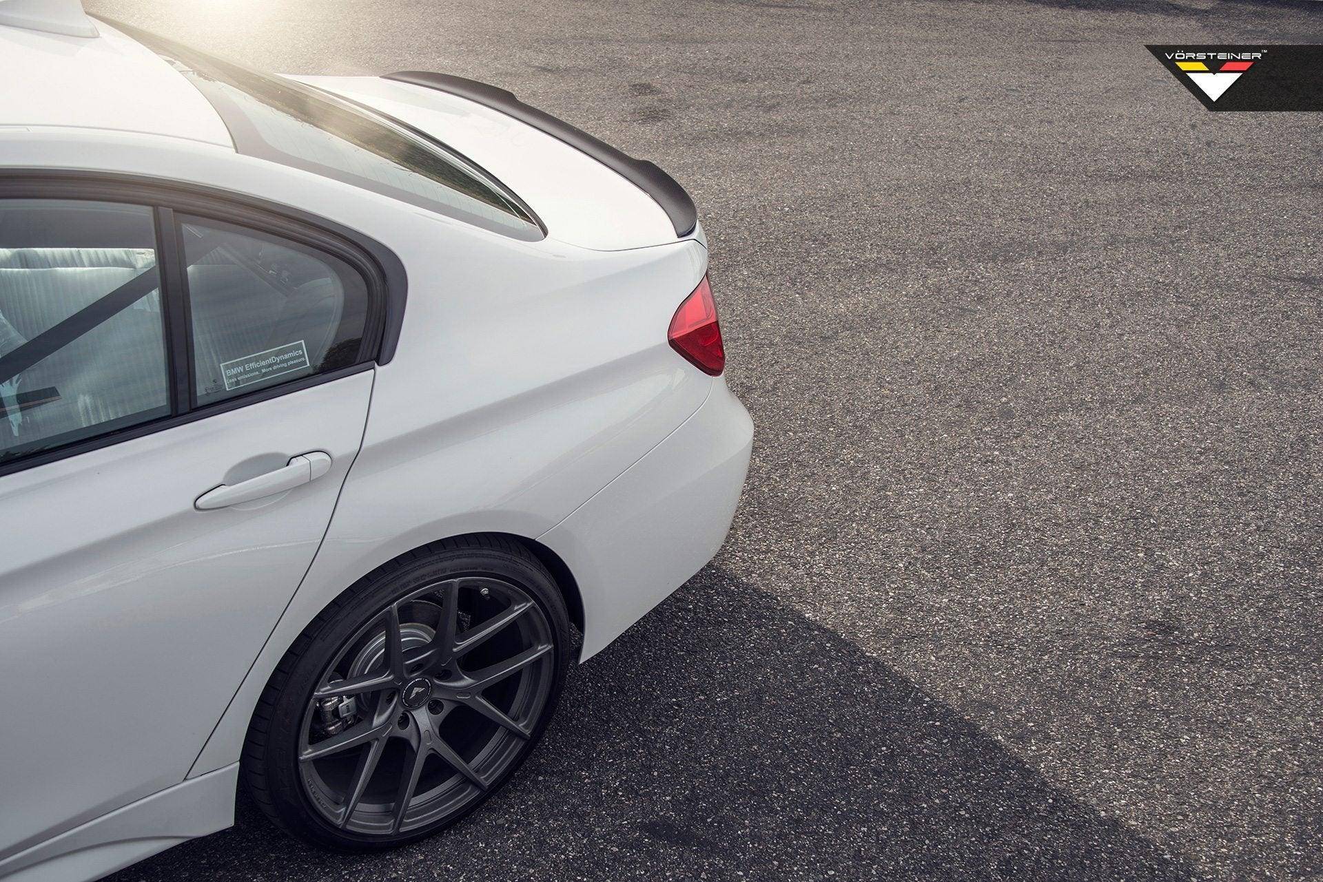 Vorsteiner Carbon Fibre EVO Aero Rear Spoiler For BMW M3 (2014-2019, F80), Rear Spoilers, Vorsteiner - AUTOID | Premium Automotive Accessories