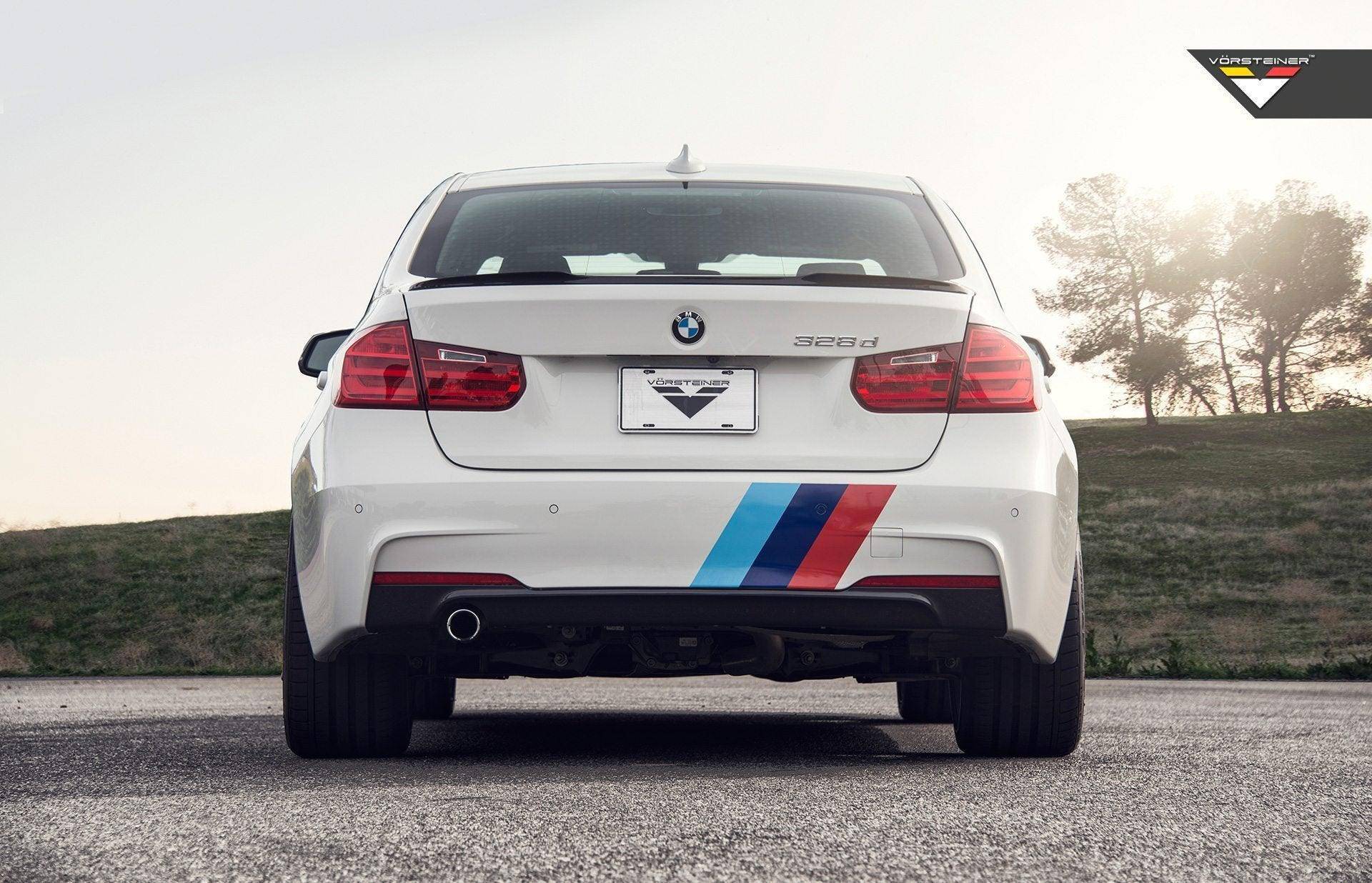 Vorsteiner Carbon Fibre EVO Aero Rear Spoiler For BMW M3 (2014 - 2019, F80) - AUTOID - Rear Spoilers - Vorsteiner