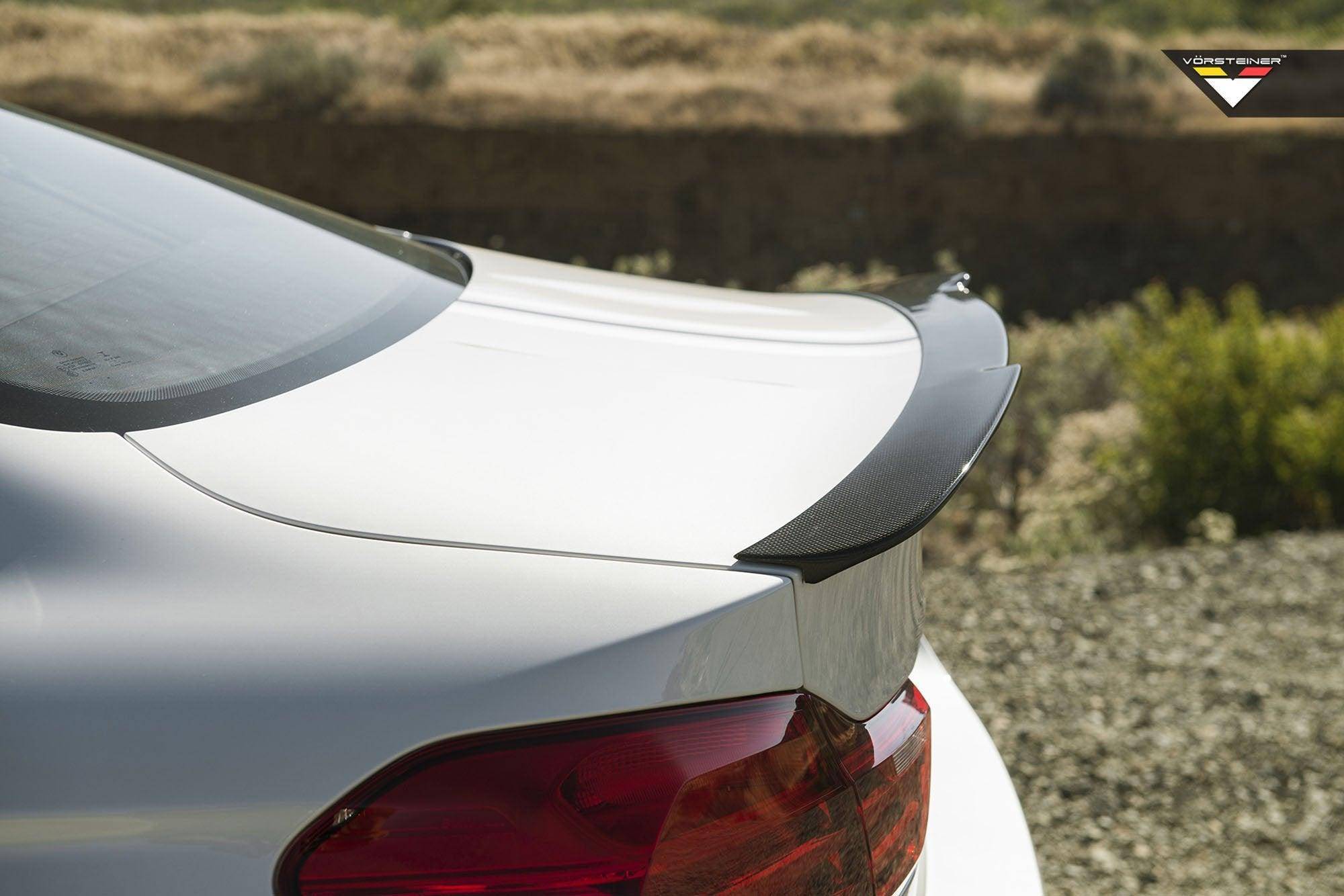 Vorsteiner Carbon Fibre EVO Aero Rear Spoiler For BMW M4 (2015 - 2021, F82) - AUTOID - Rear Spoilers - Vorsteiner