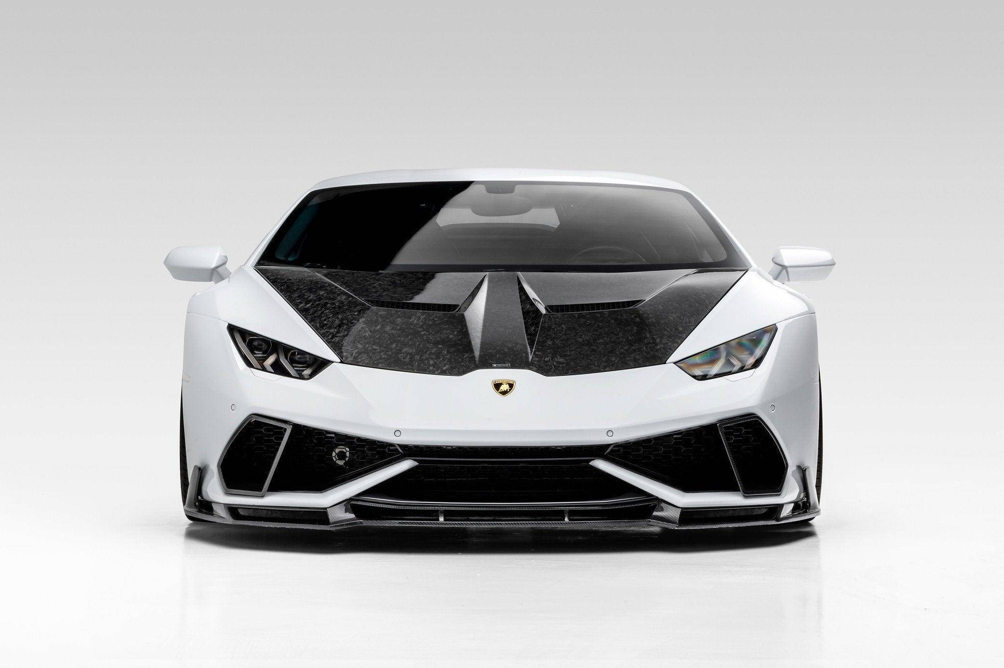 Vorsteiner Carbon Fibre Mondiale Edizione Front Air Intake Bezels for Lamborghini Huracan LP610 (2014 - 2019) - AUTOID - Bumper Inserts & Trim - Vorsteiner