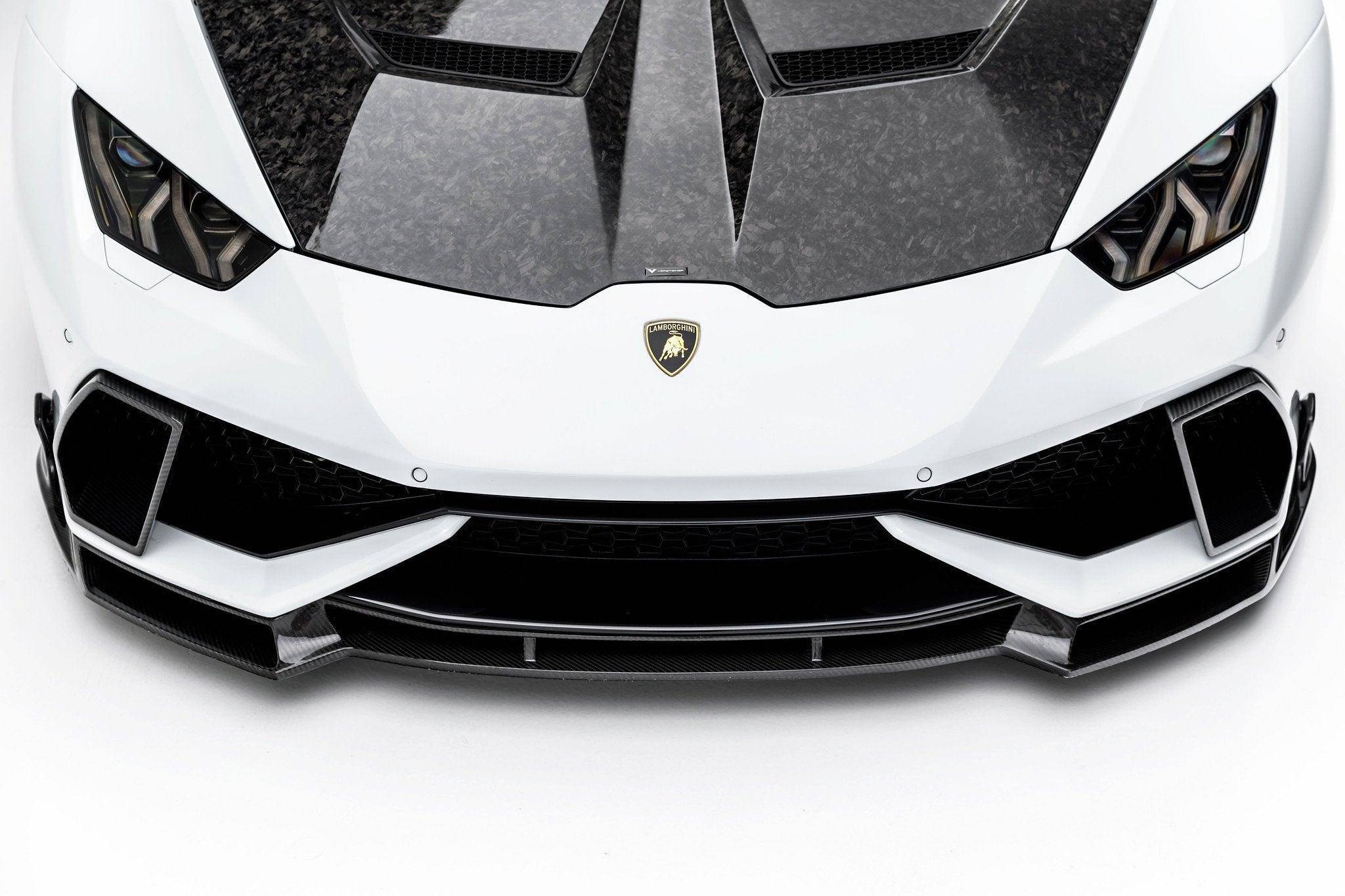 Vorsteiner Carbon Fibre Mondiale Edizione Front Splitter for Lamborghini Huracan LP610 (2014 - 2019) - AUTOID - Front Lips & Splitters - Vorsteiner