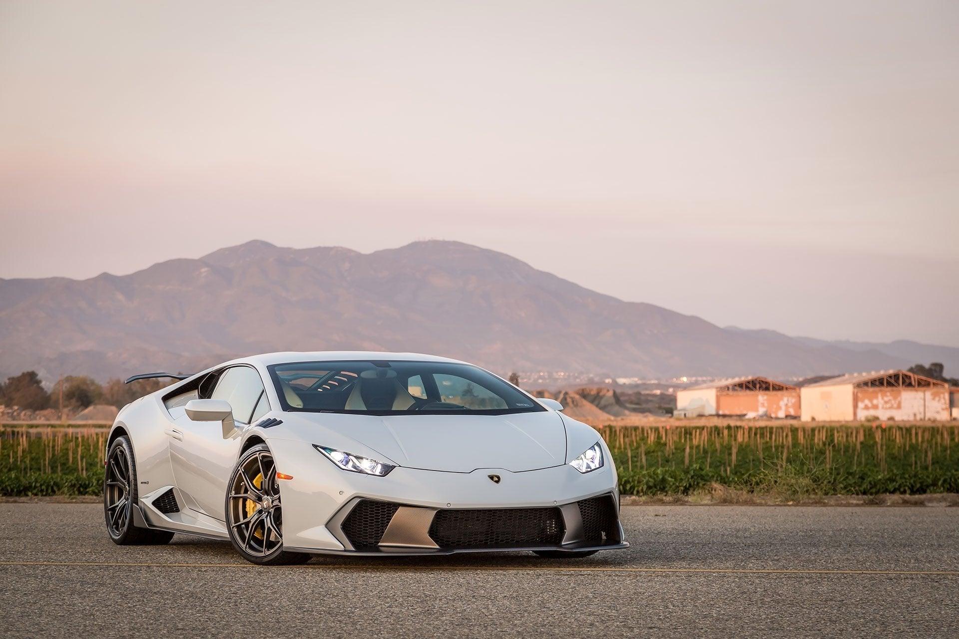 Vorsteiner Carbon Fibre Novara Edizione Front Bumper + Lower Splitter for Lamborghini Huracan (2014 - 2019) - AUTOID - Front & Rear Bumpers - Vorsteiner