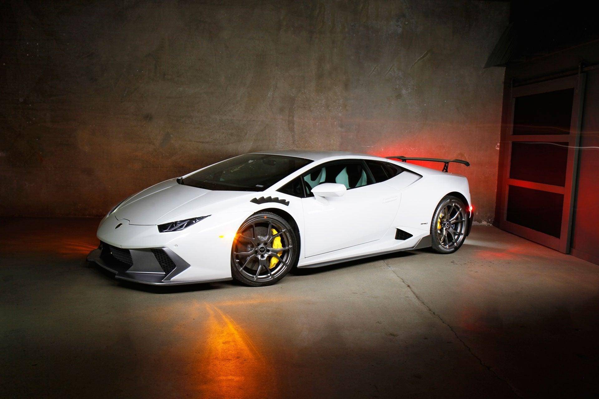 Vorsteiner Carbon Fibre Novara Edizione Front Bumper + Lower Splitter for Lamborghini Huracan (2014 - 2019) - AUTOID - Front & Rear Bumpers - Vorsteiner