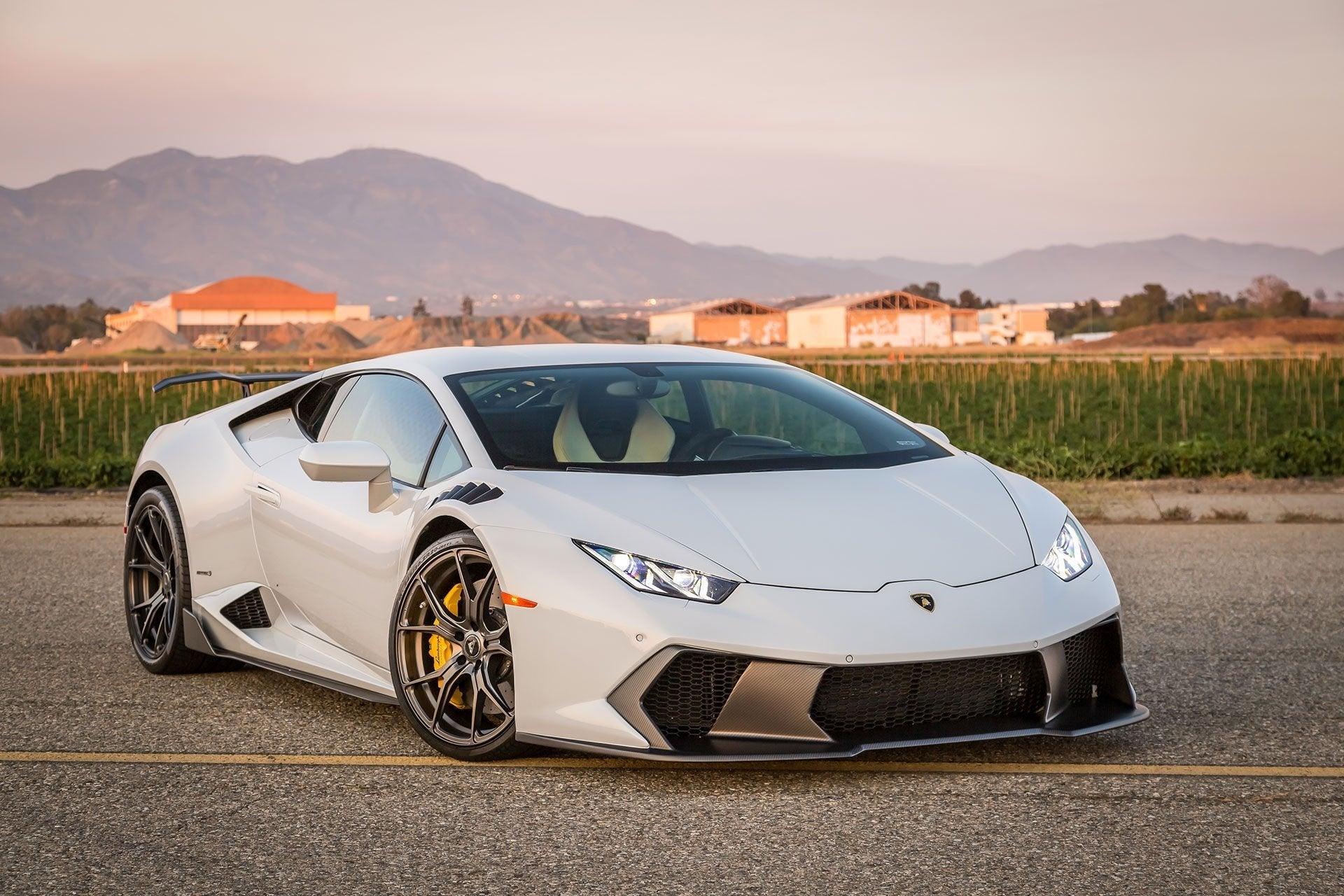 Vorsteiner Carbon Fibre Novara Edizione Front Bumper + Lower Splitter for Lamborghini Huracan (2014 - 2019) - AUTOID - Front & Rear Bumpers - Vorsteiner