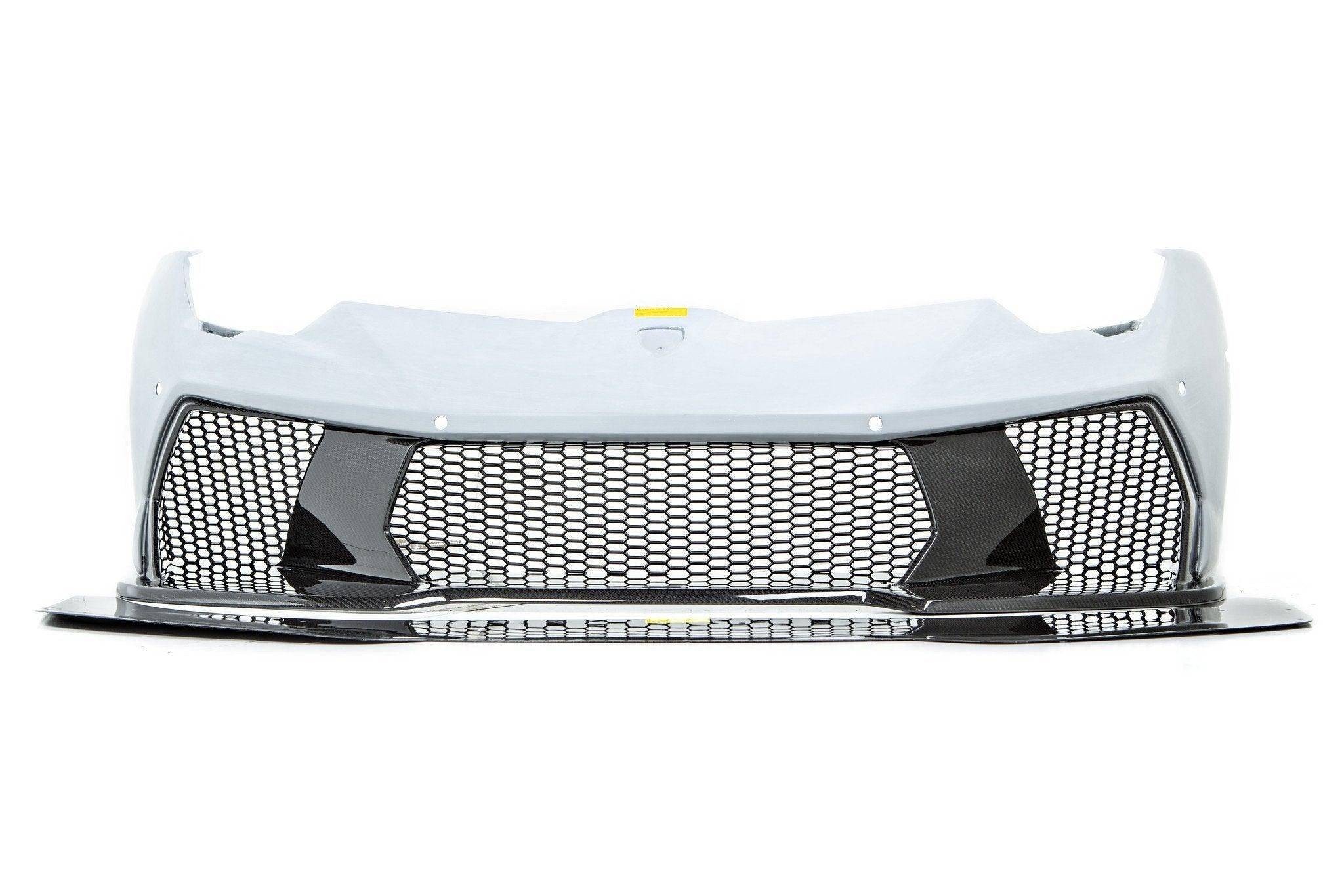 Vorsteiner Carbon Fibre Novara Edizione Front Bumper + Lower Splitter for Lamborghini Huracan (2014 - 2019) - AUTOID - Front & Rear Bumpers - Vorsteiner