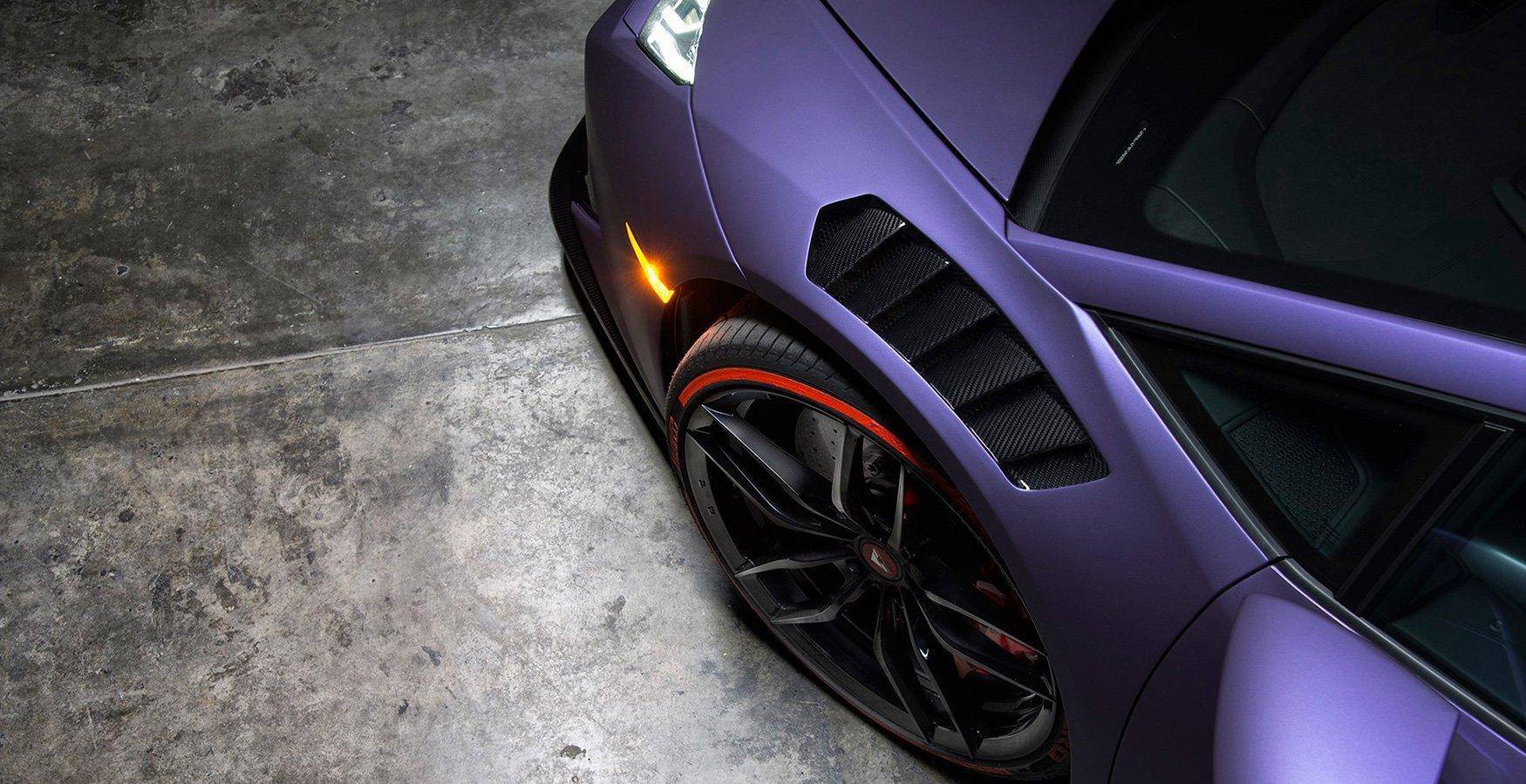 Vorsteiner Carbon Fibre Novara Edizione Front Fenders for Lamborghini Huracan (2014-2019), Replacement Fenders, Vorsteiner - AUTOID | Premium Automotive Accessories
