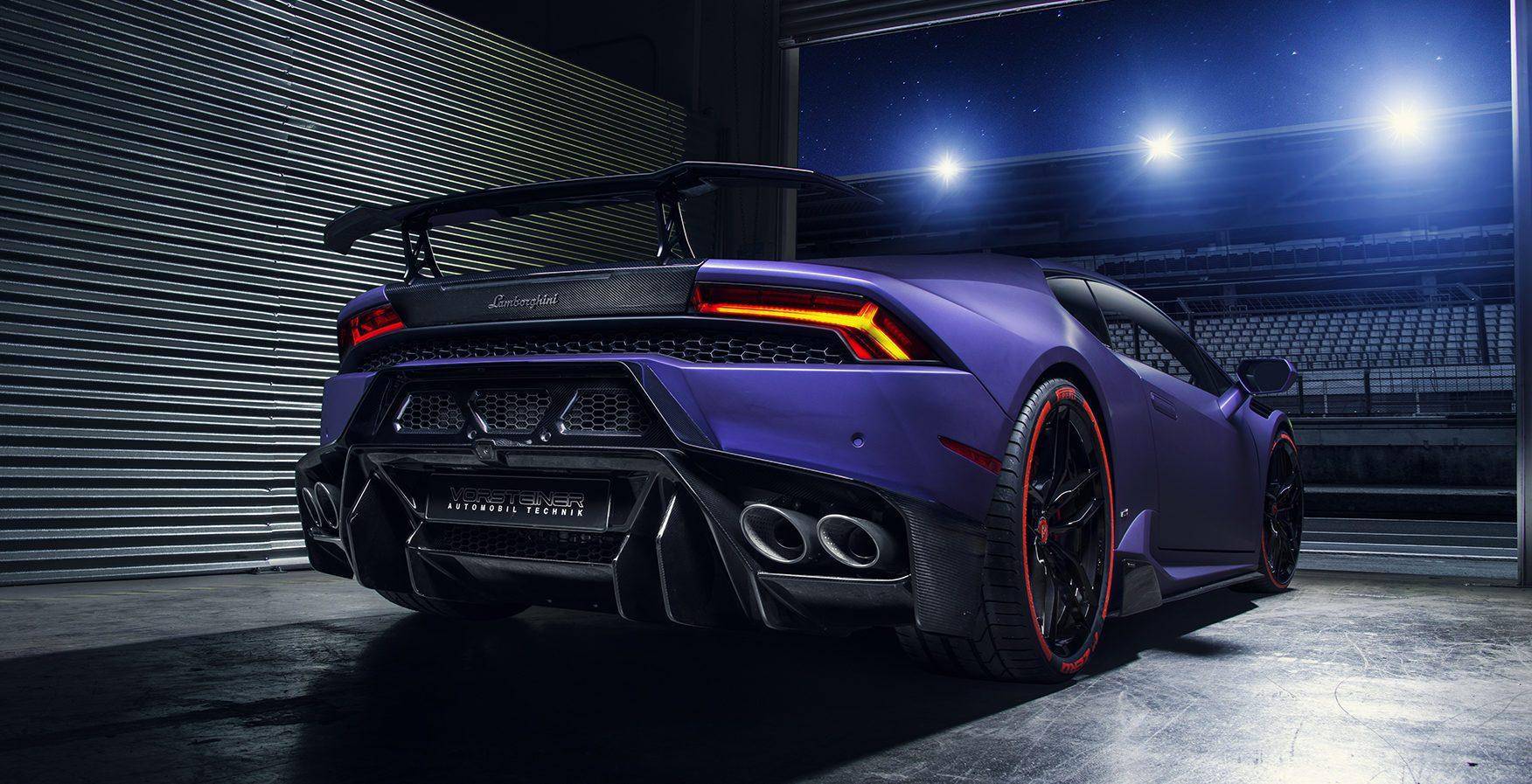 Vorsteiner Carbon Fibre Novara Edizione Rear Bumper + Diffuser for Lamborghini Huracan (2014 - 2019) - AUTOID - Front & Rear Bumpers - Vorsteiner