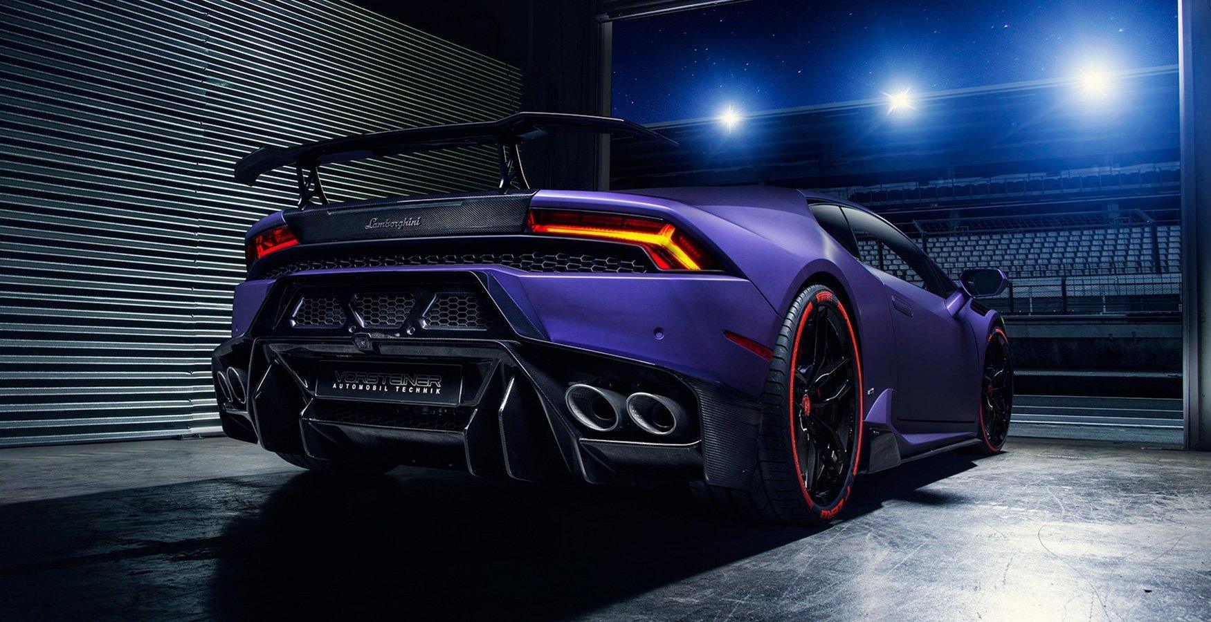 Vorsteiner Carbon Fibre Novara Edizione Rear Bumper + Diffuser for Lamborghini Huracan (2014 - 2019) - AUTOID - Front & Rear Bumpers - Vorsteiner