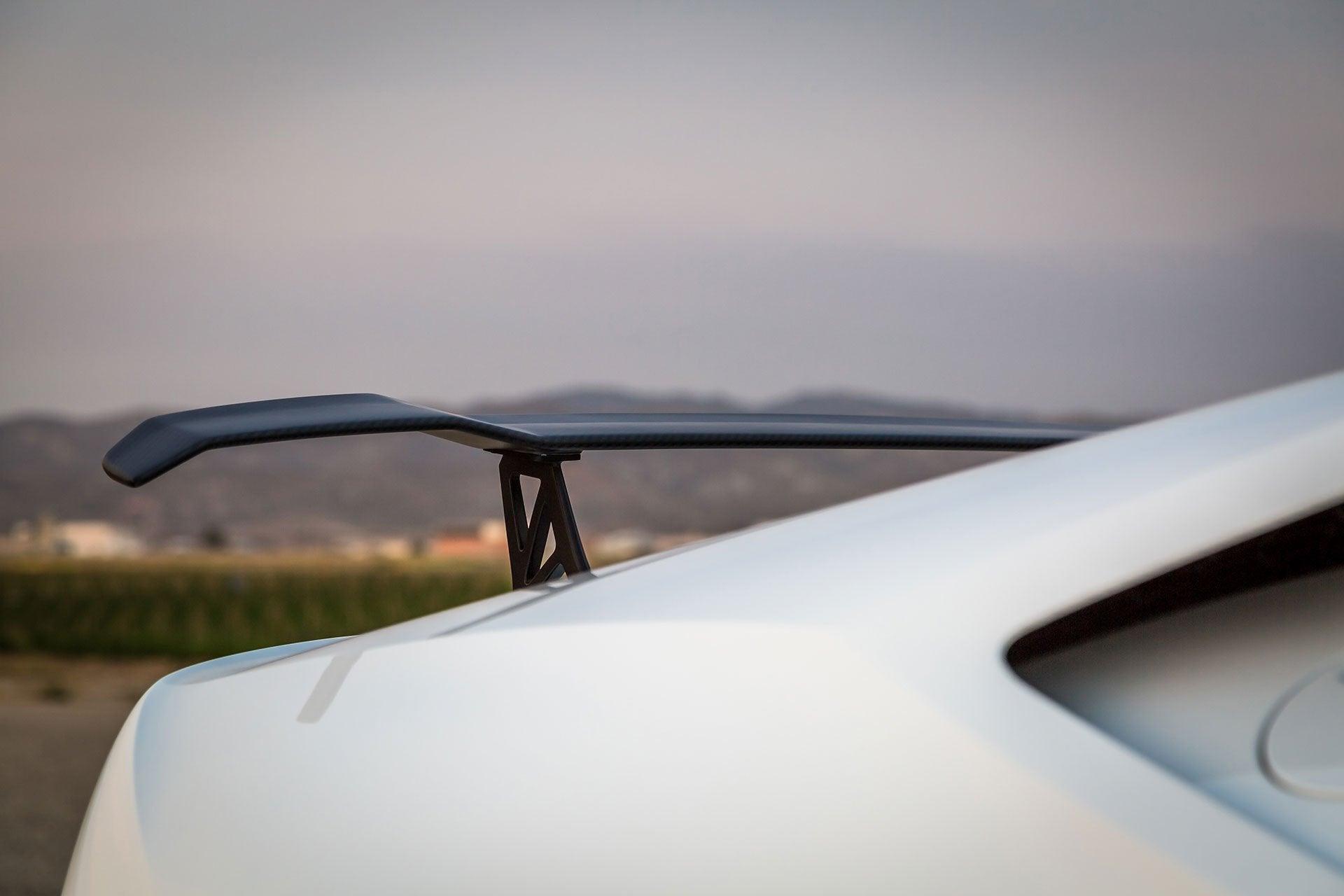 Vorsteiner Carbon Fibre Novara Edizione Rear Wing + Aluminum Uprights for Lamborghini Huracan (2014 - 2019) - AUTOID - Rear Wings - Vorsteiner