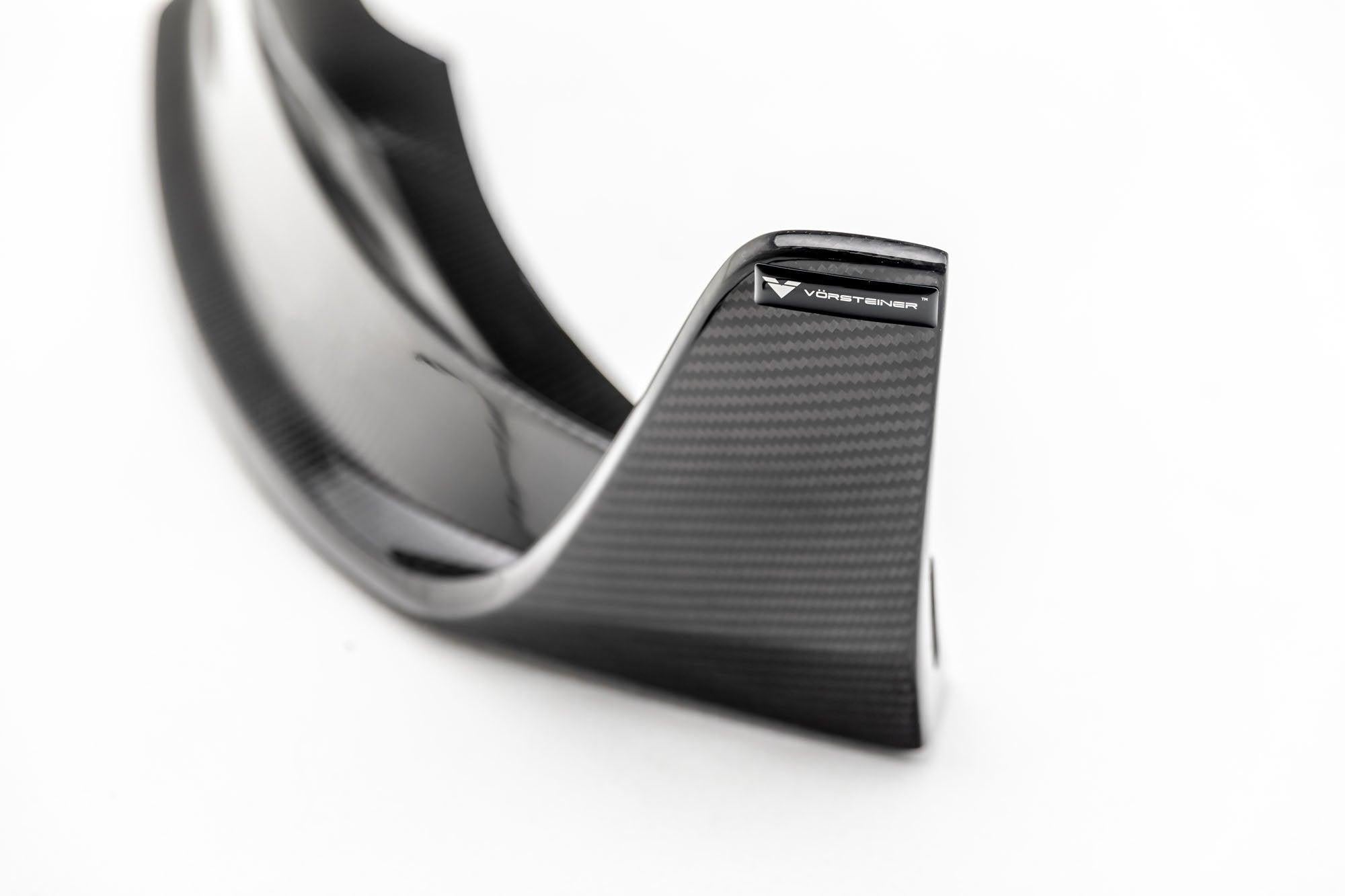 Vorsteiner Carbon Fibre VOLTA Aero Front Splitter For Tesla Model 3 (2018+), Front Lips & Splitters, Vorsteiner - AUTOID | Premium Automotive Accessories