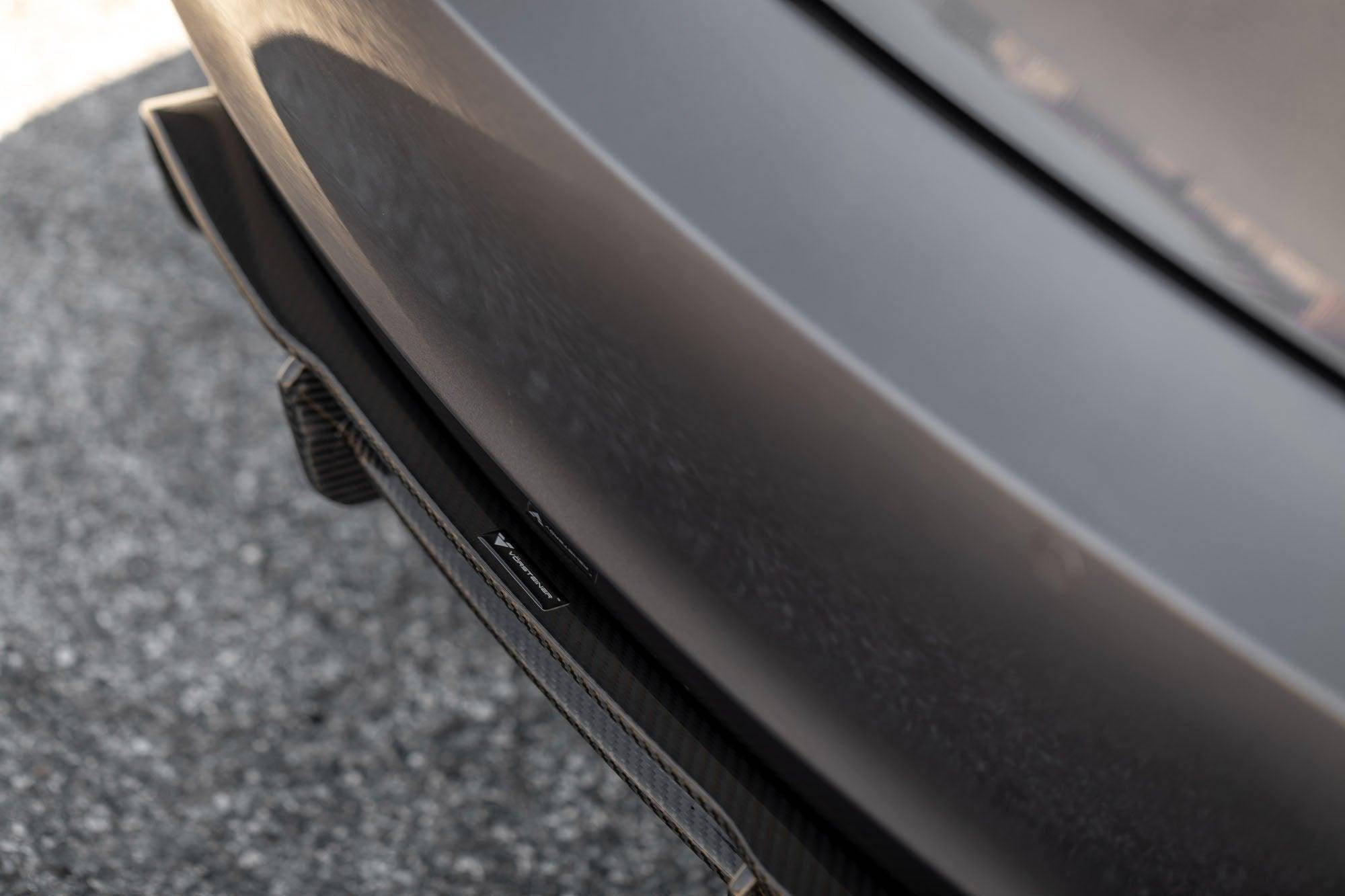 Vorsteiner Carbon Fibre VOLTA Aero Rear Diffuser For Tesla Model 3 (2018+) - AUTOID - Rear Diffusers - Vorsteiner