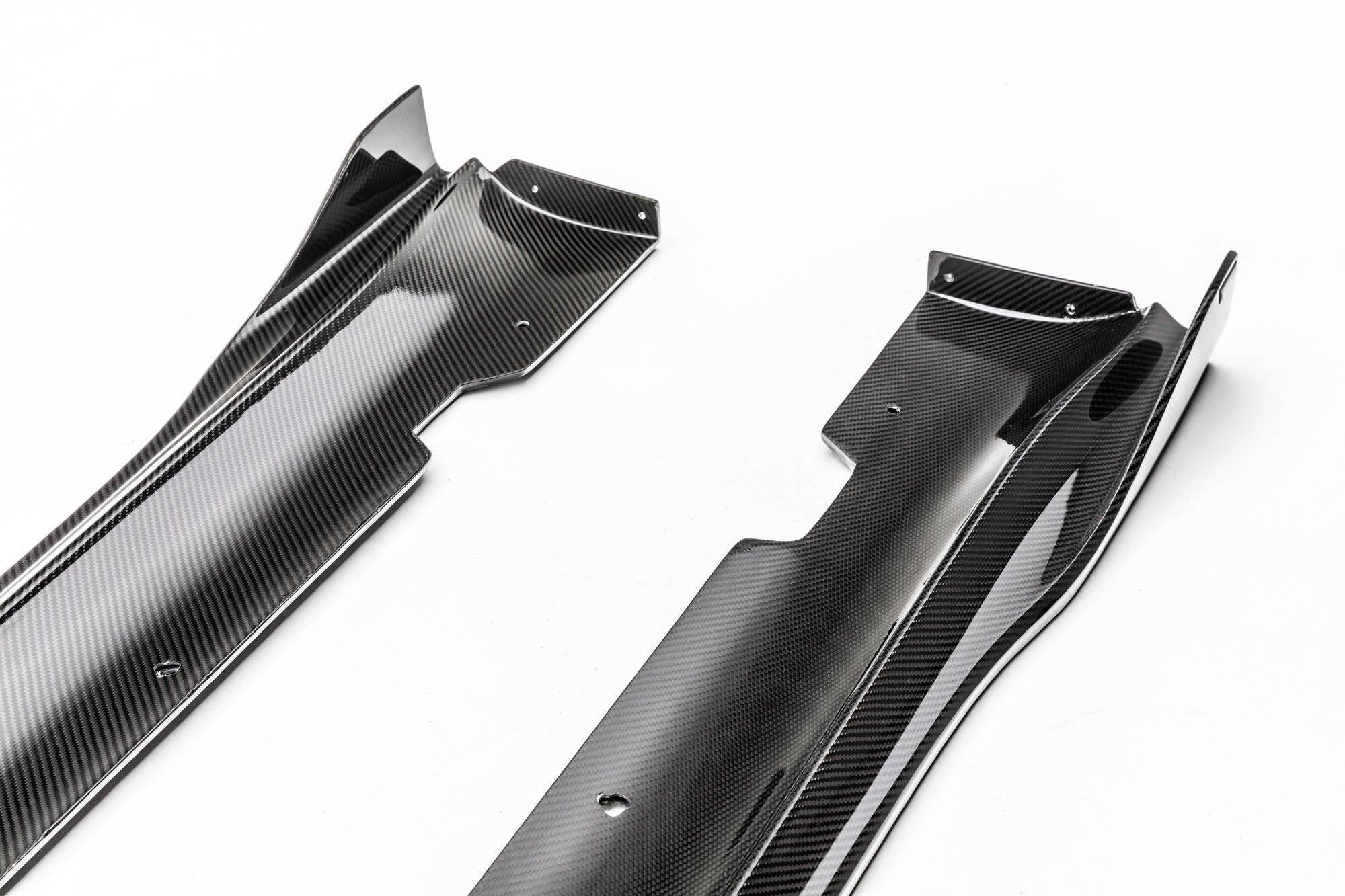 Vorsteiner Carbon Fibre VOLTA Aero Side Skirt For Tesla Model 3 (2018+) - AUTOID - Side Skirts & Winglets - Vorsteiner