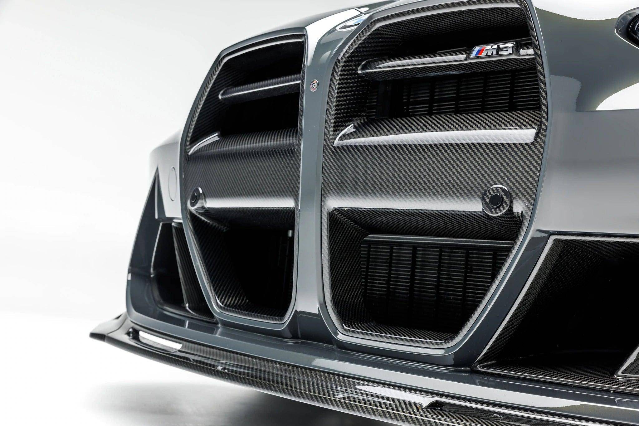 BMW G80 M3 & BMW G82 M4 Carbon Fibre VRS Aero Front Kidney Grille by Vorsteiner (2020+), Front Grille, Vorsteiner - AUTOID | Premium Automotive Accessories