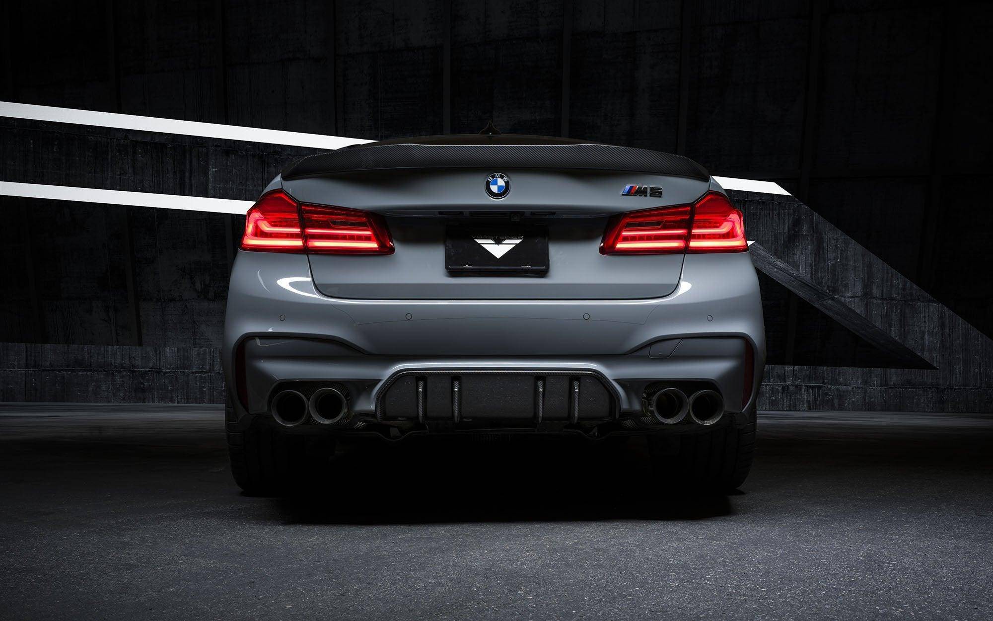 Vorsteiner Carbon Fibre VRS Aero Rear Diffuser For BMW M5 (2017+, F90) - AUTOID - Rear Diffusers - Vorsteiner