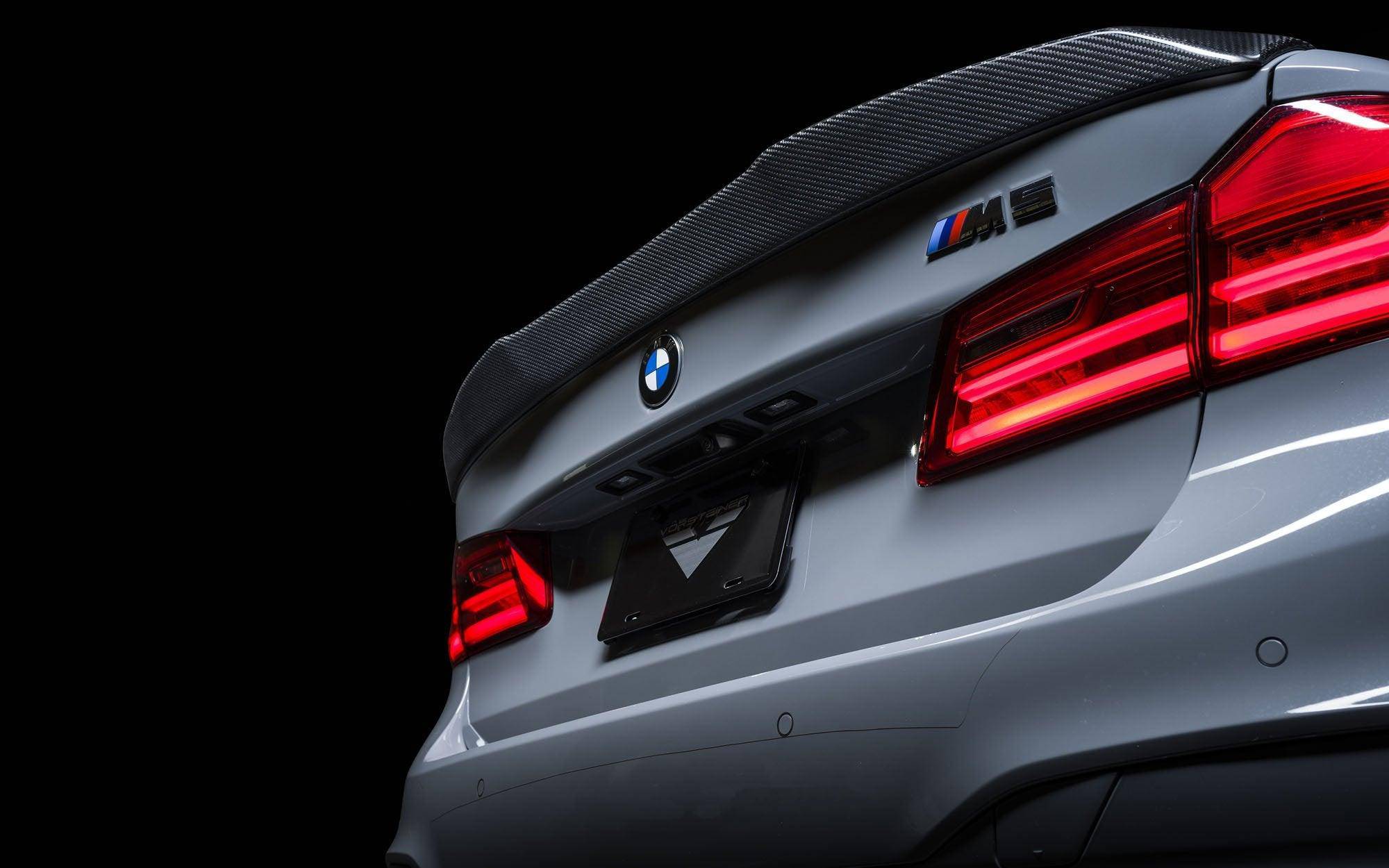 Vorsteiner Carbon Fibre VRS Aero Rear Spoiler for BMW 5 Series & M5 (2017+, G30 F90) - AUTOID - Rear Spoilers - Vorsteiner