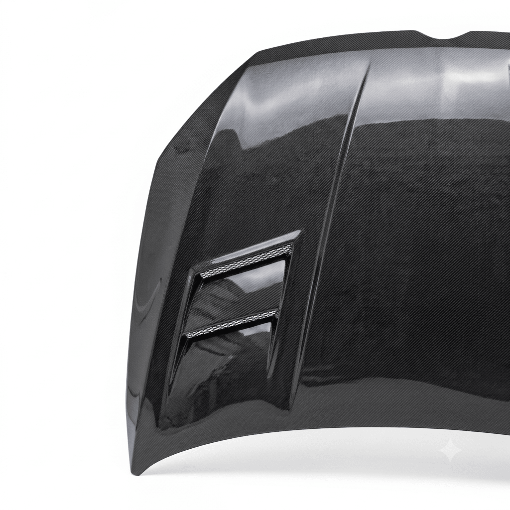 VW Golf, Golf GTI & Golf R Mk7 & Mk7.5 Carbon Fibre Front Bonnet by FORM (2013-2020) - AUTOID® - Front Hood - FORM Industries