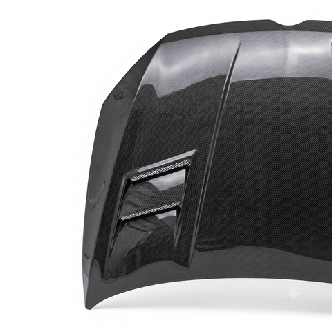 VW Golf, Golf GTI & Golf R Mk7 & Mk7.5 Carbon Fibre Front Bonnet by FORM (2013-2020) - AUTOID® - Front Hood - FORM Industries