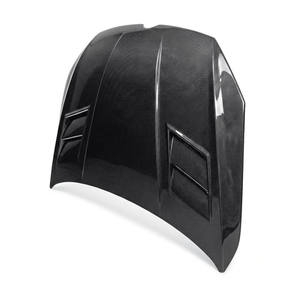 VW Golf, Golf GTI & Golf R Mk7 & Mk7.5 Carbon Fibre Front Bonnet by FORM (2013-2020) - AUTOID® - Front Hood - FORM Industries