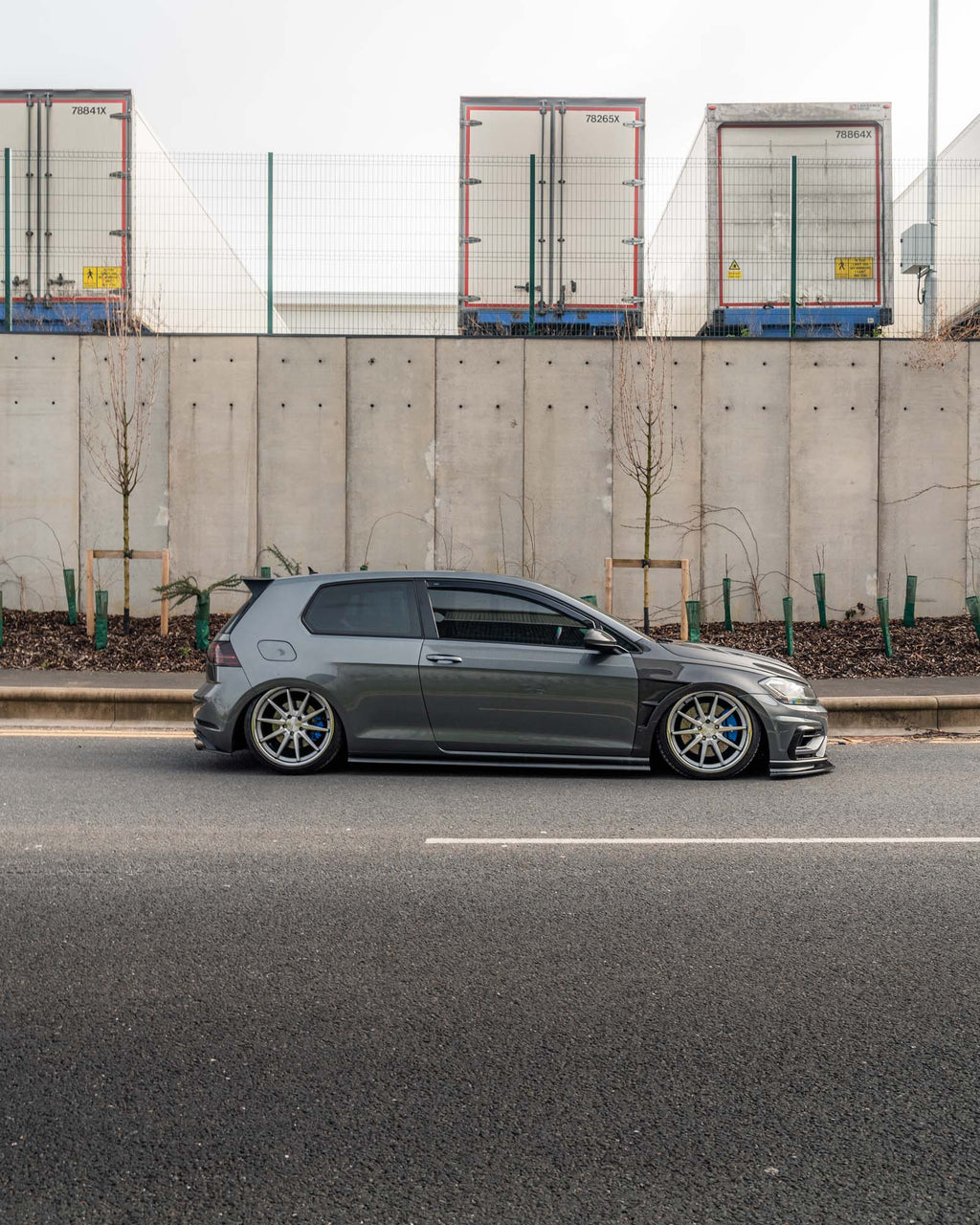 VW Golf, Golf GTI & Golf R Mk7 / Mk7.5 EVO-1 Gloss Black Rear Spoiler by ZAERO (2013-2020) - AUTOID® - Rear Spoilers - Zaero Design
