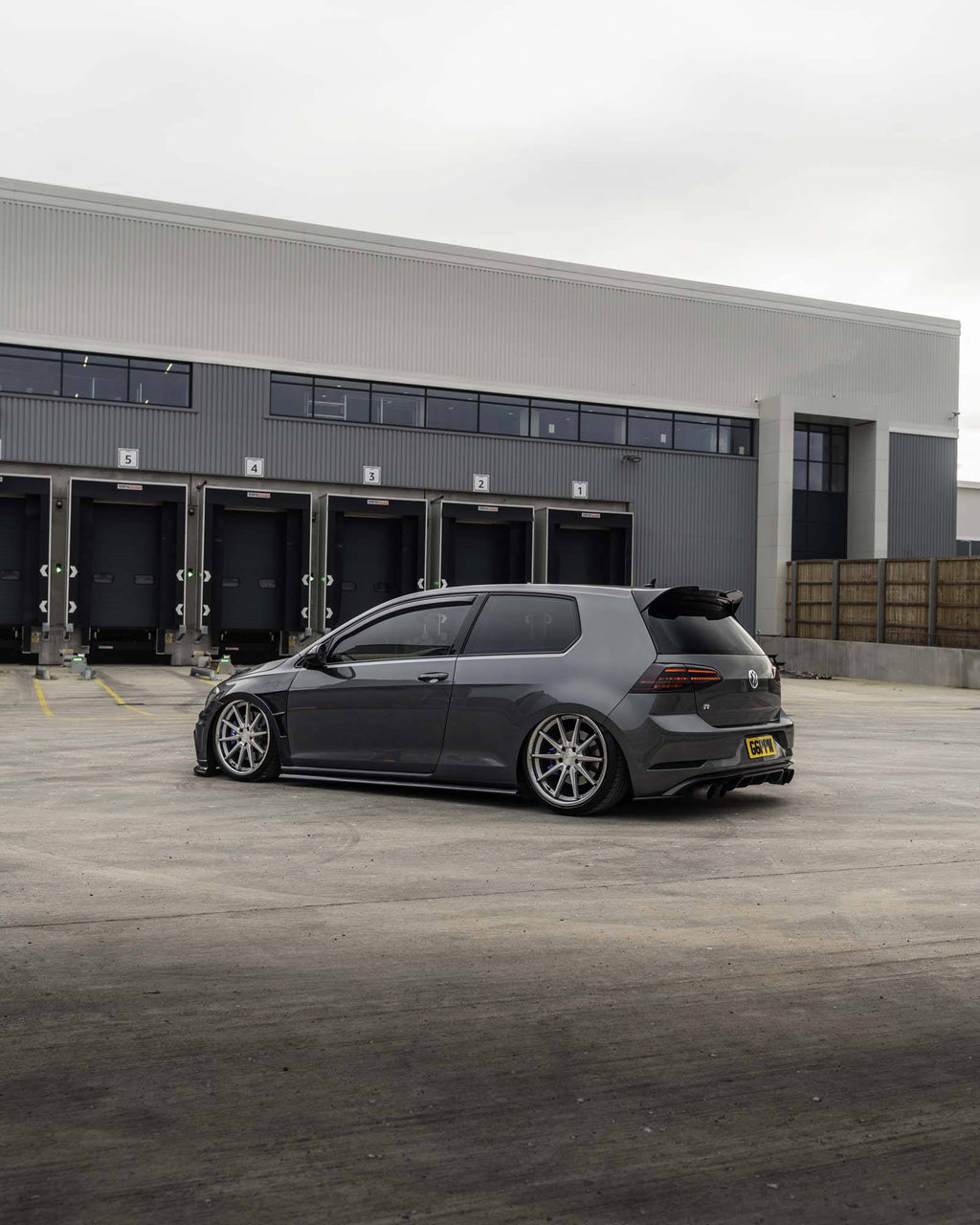 VW Golf, Golf GTI & Golf R Mk7 / Mk7.5 EVO-1 Gloss Black Rear Spoiler by ZAERO (2013-2020) - AUTOID® - Rear Spoilers - Zaero Design