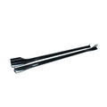 VW Golf, Golf GTI & Golf R Mk7 / Mk7.5 EVO-1 Gloss Black Side Skirts by ZAERO (2014-2020) - AUTOID® - Side Skirts & Winglets - Zaero Design
