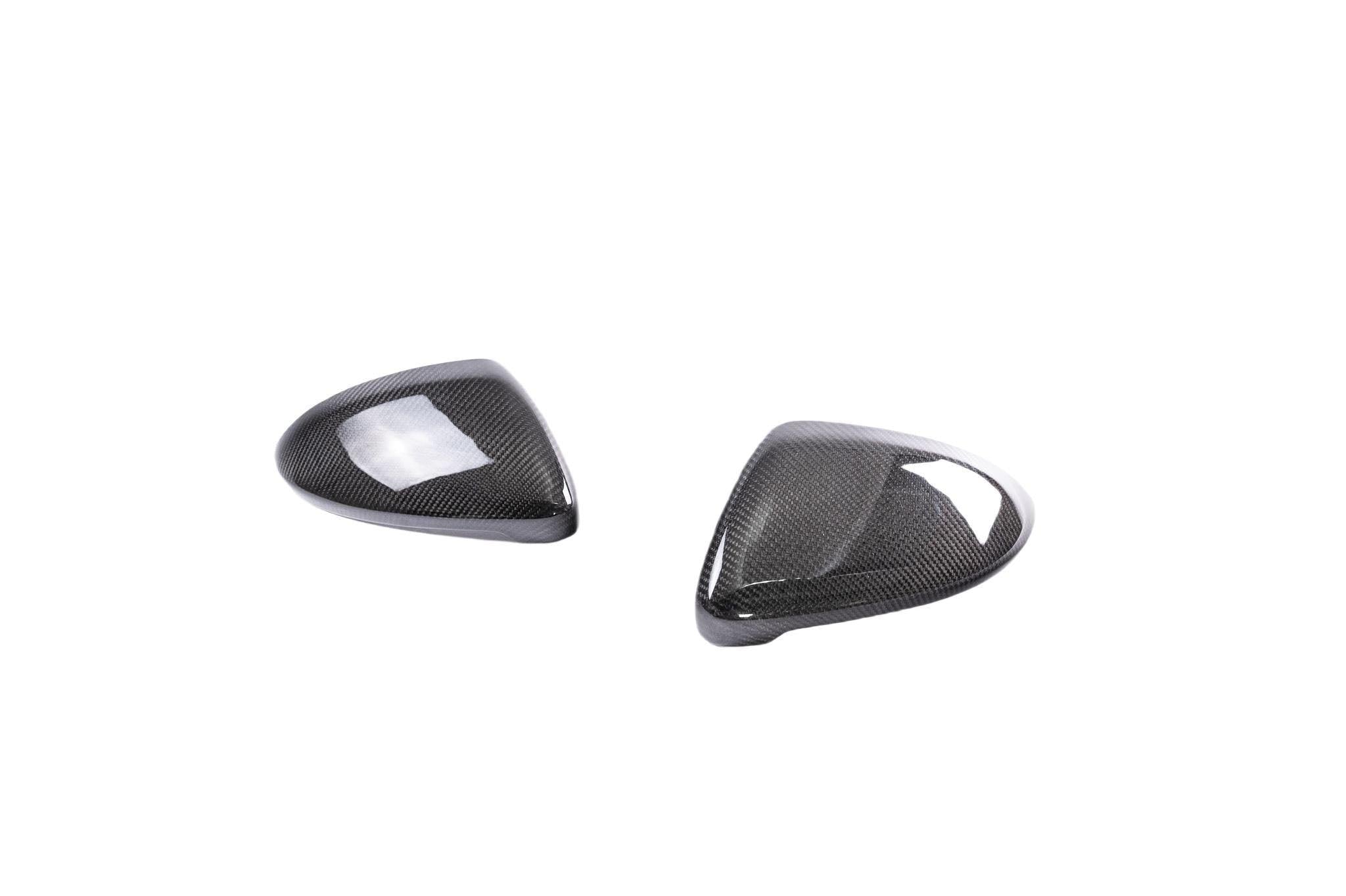 VW Golf, Golf GTI & Golf R Mk7 / Mk7.5 Pre - Preg Carbon Fibre Wing Mirror Covers by TRE (2013 - 2020) - AUTOID - Mirror Covers - TRE