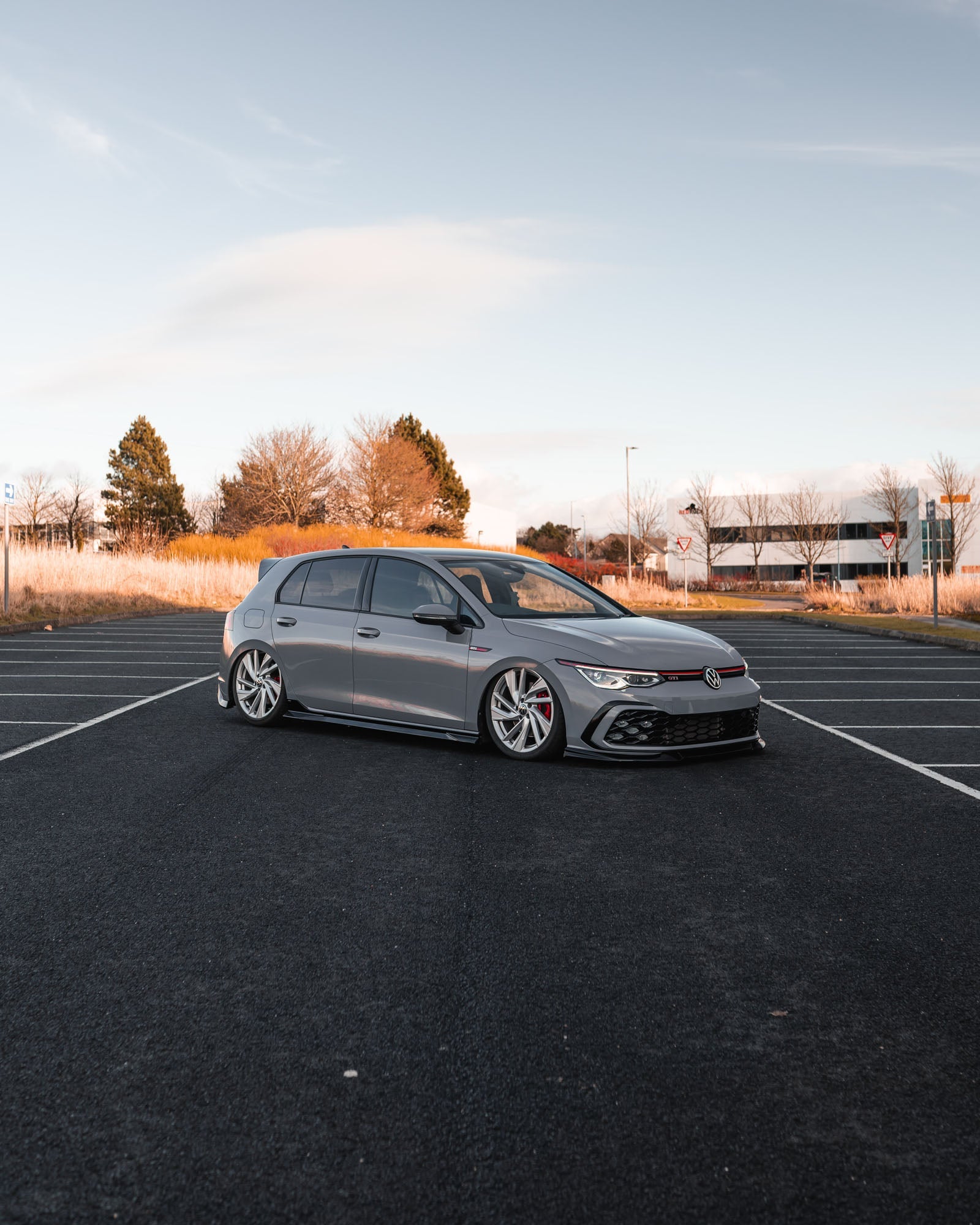 VW Golf, Golf GTI & Golf R Mk8 EVO - 1 Gloss Black Side Skirts by ZAERO (2020+) - AUTOID - Side Skirts & Winglets - Zaero Design