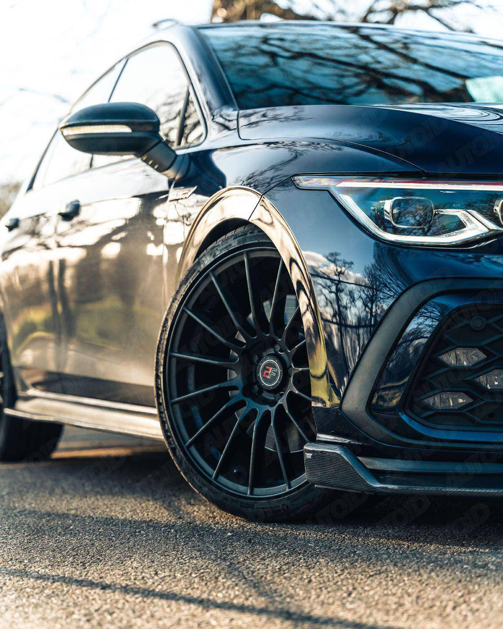 VW Golf / Golf GTI / Golf R Mk8 & Mk8.5 Carbon Fibre Wing Mirror Covers by FORM (2019+) - AUTOID® - Mirror Covers - FORM Industries