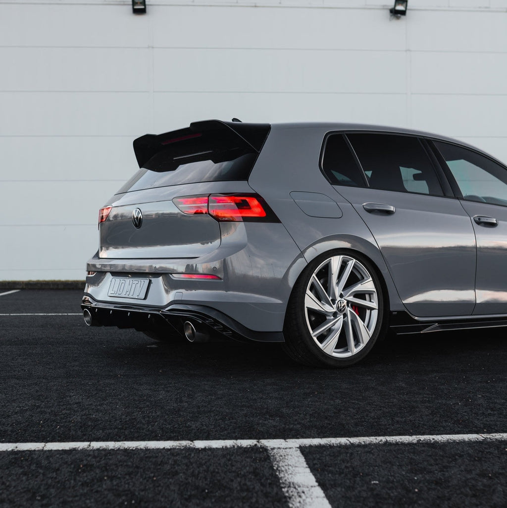 VW Golf / Golf GTI / Golf R Mk8 & Mk8.5 EVO-1 Gloss Black Side Skirts by ZAERO (2020+) - AUTOID® - Side Skirts & Winglets - Zaero Design