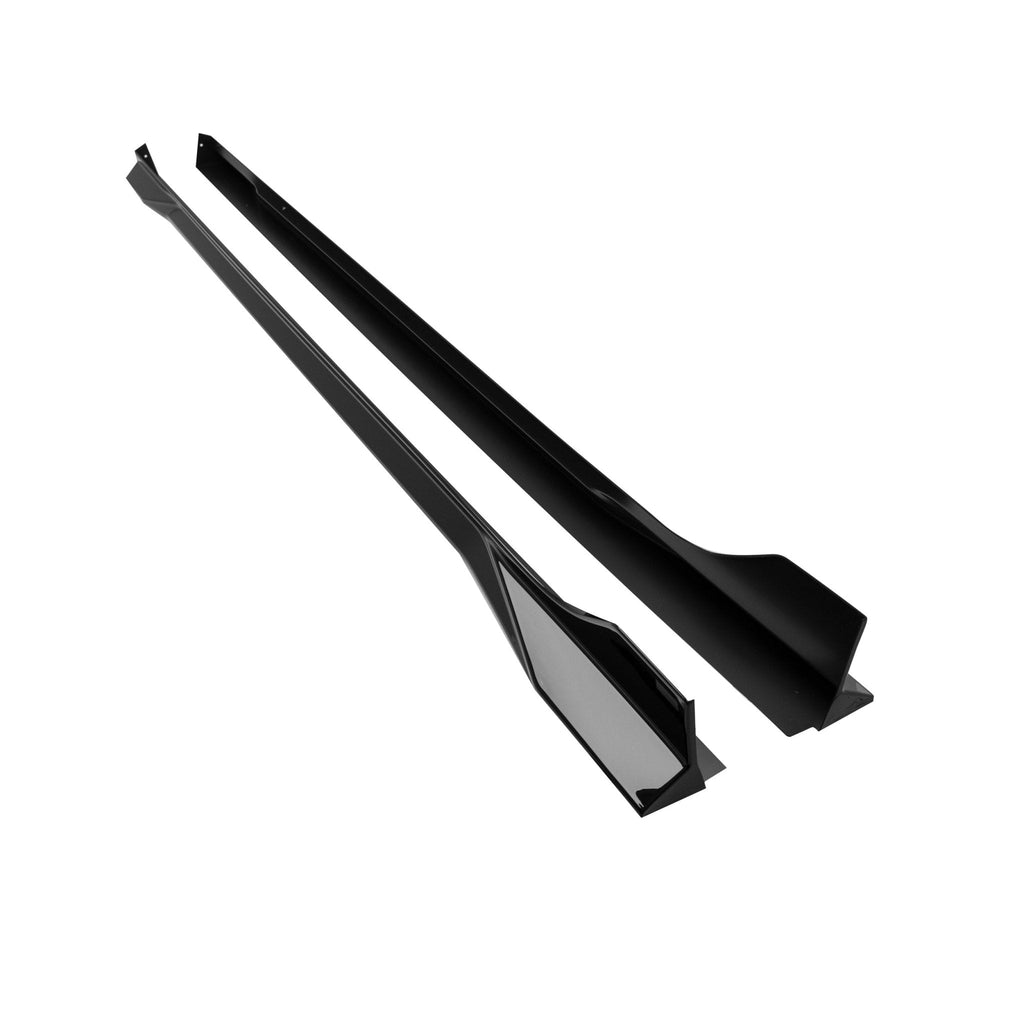 VW Golf / Golf GTI / Golf R Mk8 & Mk8.5 EVO-1 Gloss Black Side Skirts by ZAERO (2020+) - AUTOID® - Side Skirts & Winglets - Zaero Design
