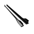 VW Golf / Golf GTI / Golf R Mk8 & Mk8.5 EVO-1 Gloss Black Side Skirts by ZAERO (2020+) - AUTOID® - Side Skirts & Winglets - Zaero Design