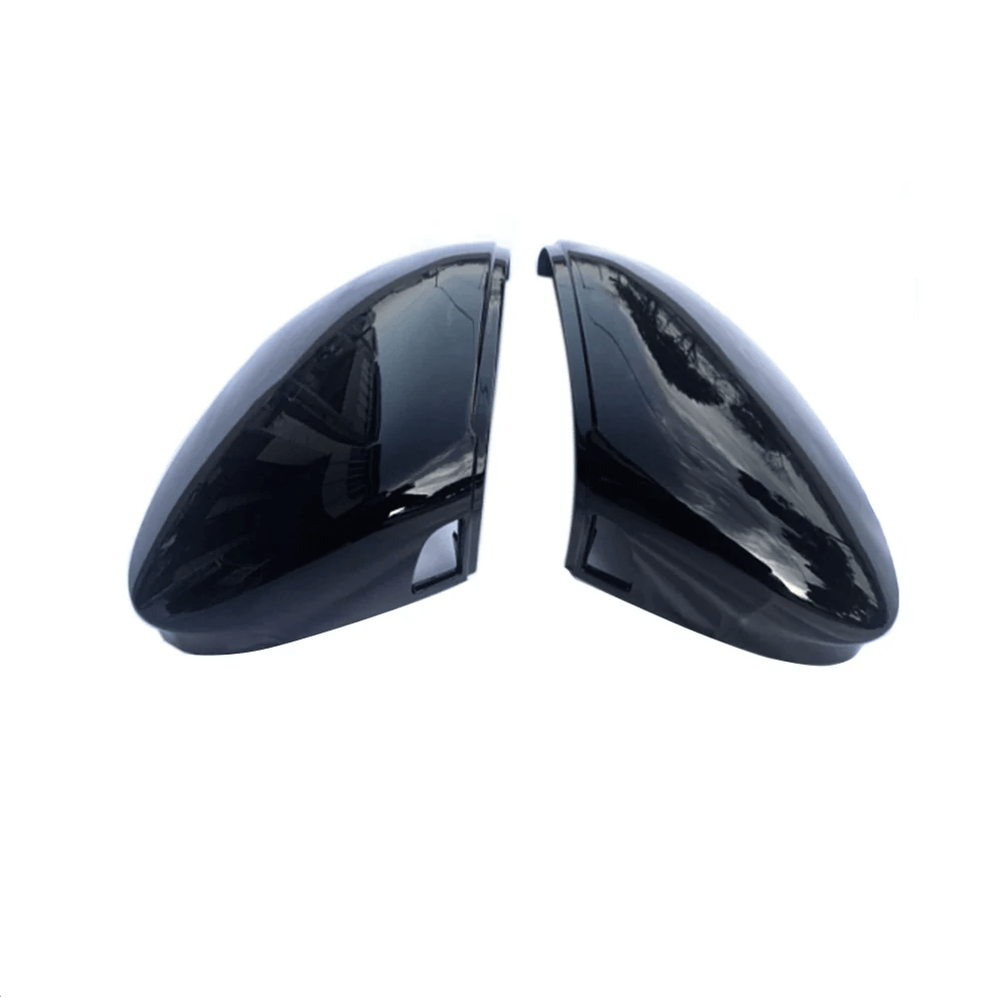 VW Golf / Golf GTI / Golf R Mk8 & Mk8.5 Gloss Black Wing Mirror Covers (2019+) - AUTOID - Mirror Covers - Form Industries
