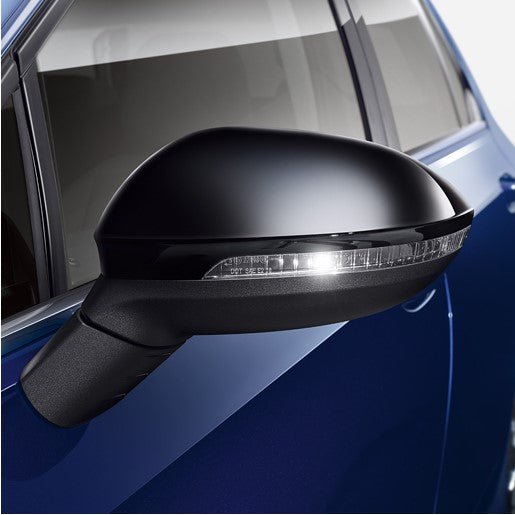 VW Golf / Golf GTI / Golf R Mk8 & Mk8.5 Gloss Black Wing Mirror Covers (2019+) - AUTOID - Mirror Covers - Form Industries