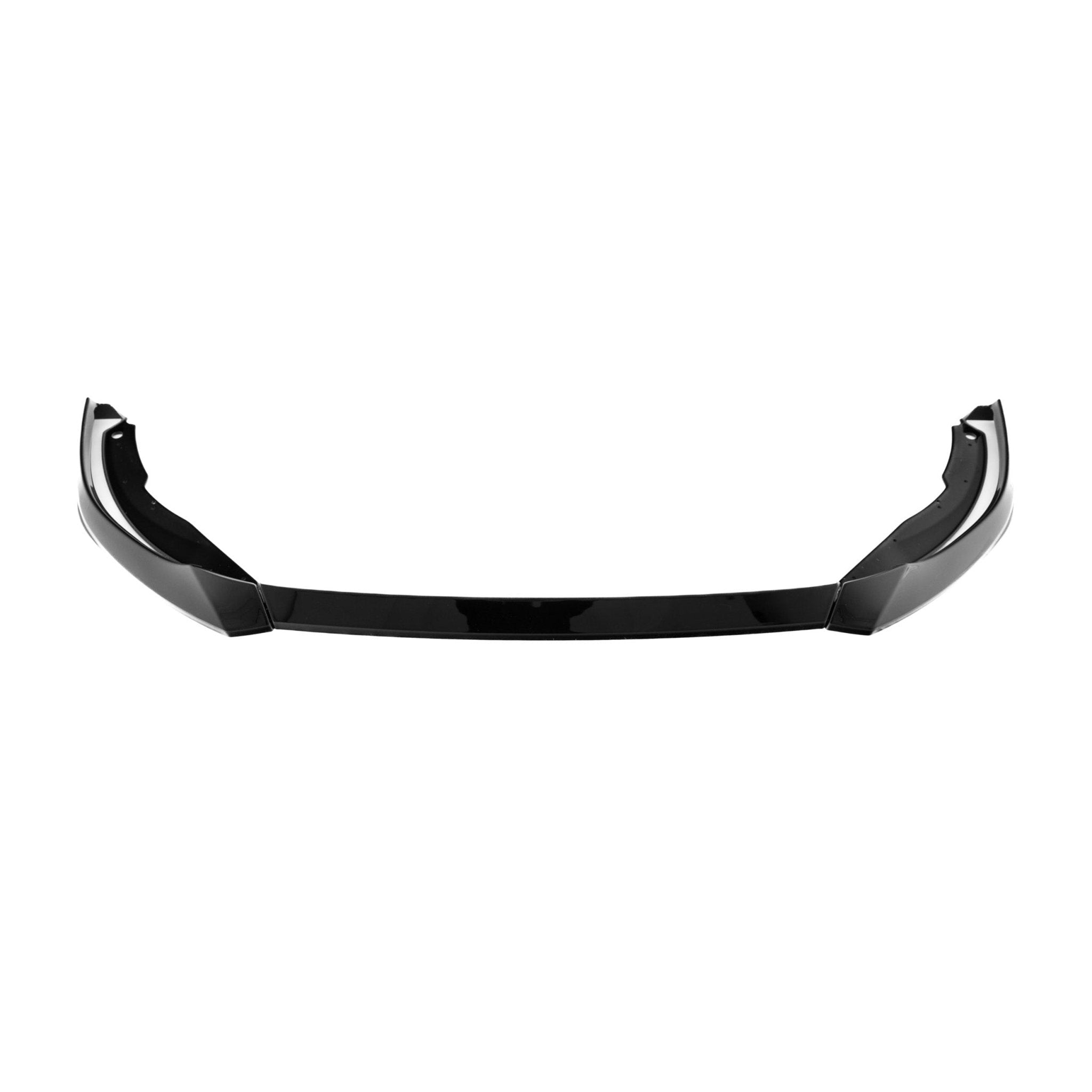 VW Golf GTI Clubsport Mk8 EVO-1 Gloss Black Front Splitter by ZAERO (2020-2024) - AUTOID® - Front Lips & Splitters - Zaero Design