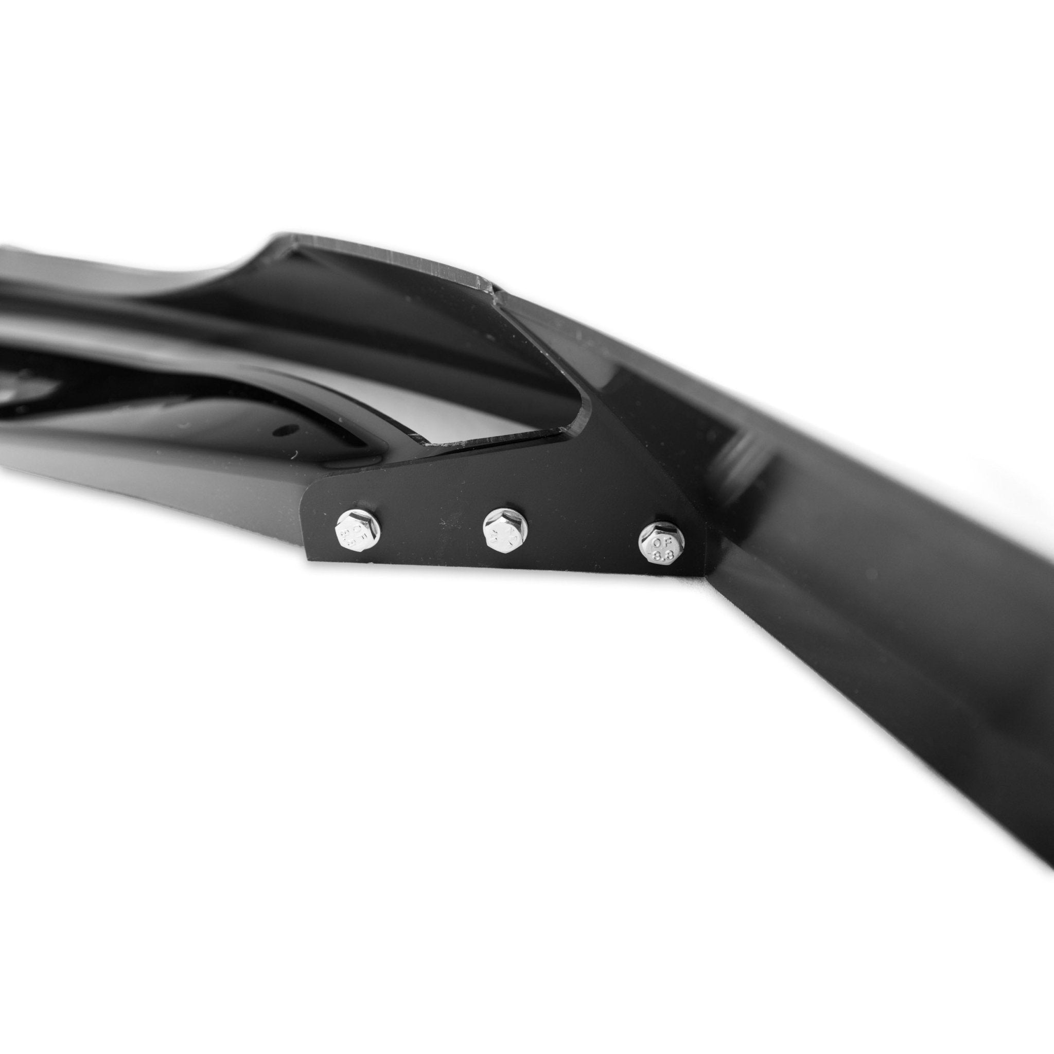 Zaero Design VW Golf GTI Clubsport Mk8.5 EVO-1 Gloss Black Front Splitter by ZAERO (2024+)  Front Lips & Splitters  AUTOID®  