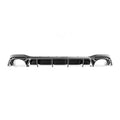 VW Golf GTI Clubsport Mk8 EVO-1 Gloss Black Rear Diffuser by ZAERO (2020+) - AUTOID® - Rear Diffusers - Zaero Design