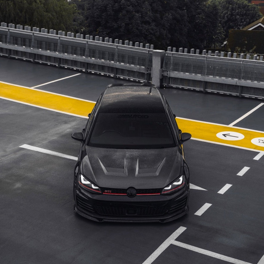 VW Golf GTI Mk7 Gloss Black Body Kit by ZAERO (2013-2017) - AUTOID® - Styling Kit - Zaero Design