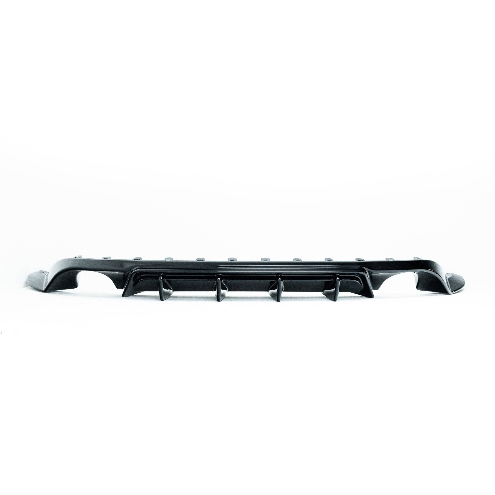 VW Golf GTI Mk7.5 EVO-1 Gloss Black Rear Diffuser by ZAERO (2017-2020) - AUTOID® - Rear Diffusers - Zaero Design