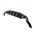 VW Golf GTI Mk7.5 EVO-1 Gloss Black Rear Diffuser by ZAERO (2017-2020) - AUTOID® - Rear Diffusers - Zaero Design