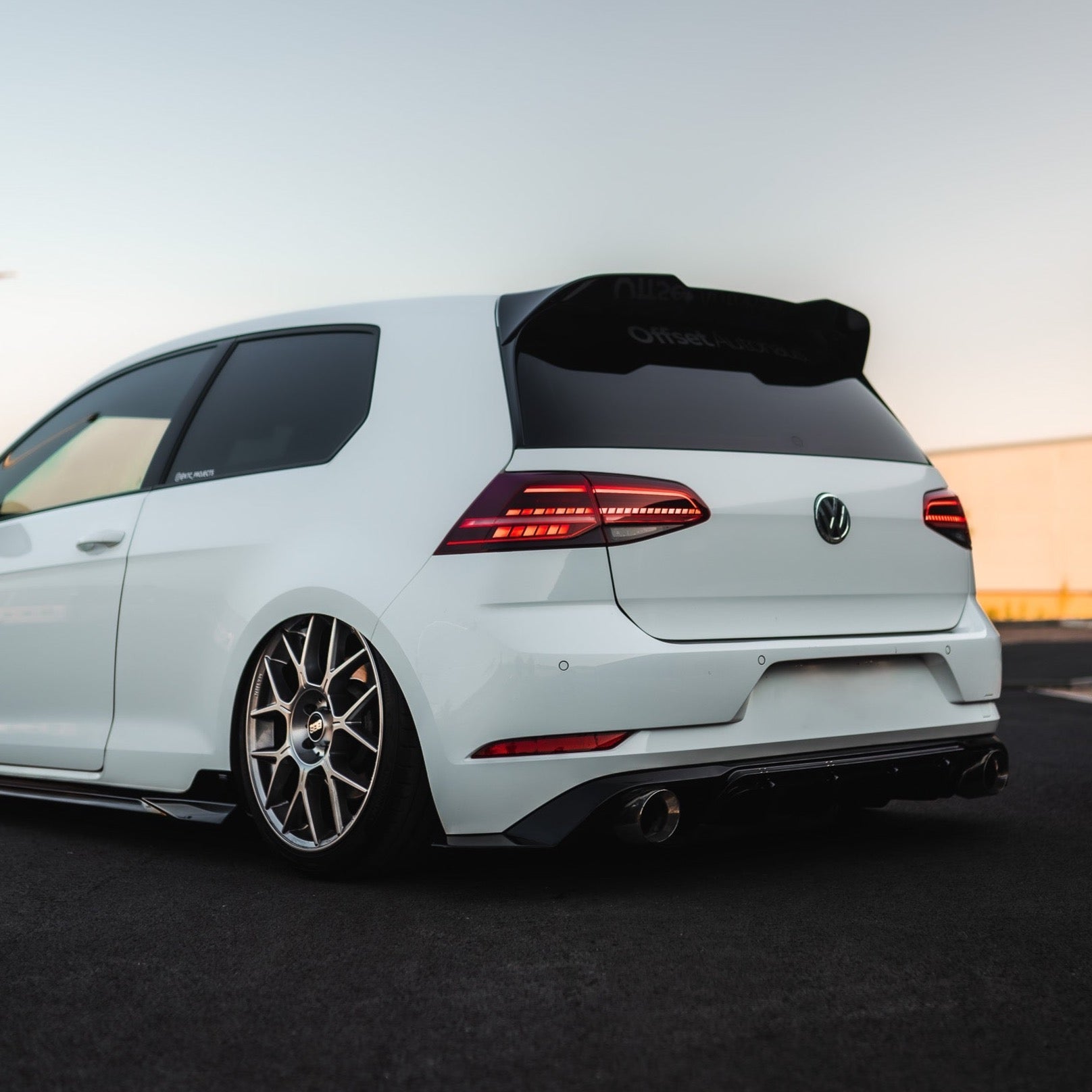 VW Golf GTI Mk7.5 Gloss Black Body Kit by ZAERO (2017-2020) - AUTOID® - Styling Kit - Zaero Design