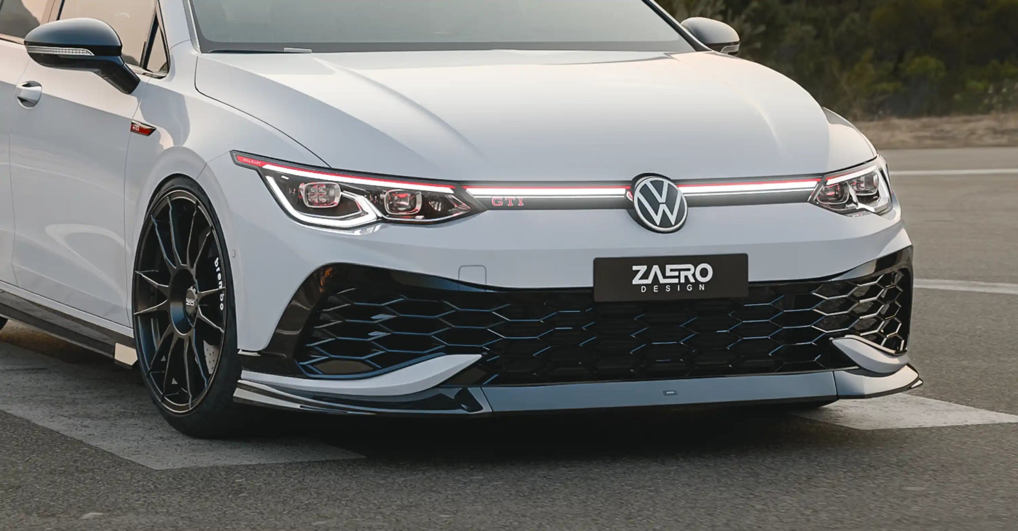 VW Golf GTI Mk8 Clubsport Gloss Black Body Kit by ZAERO (2020+) - AUTOID - Styling Kit - Zaero Design