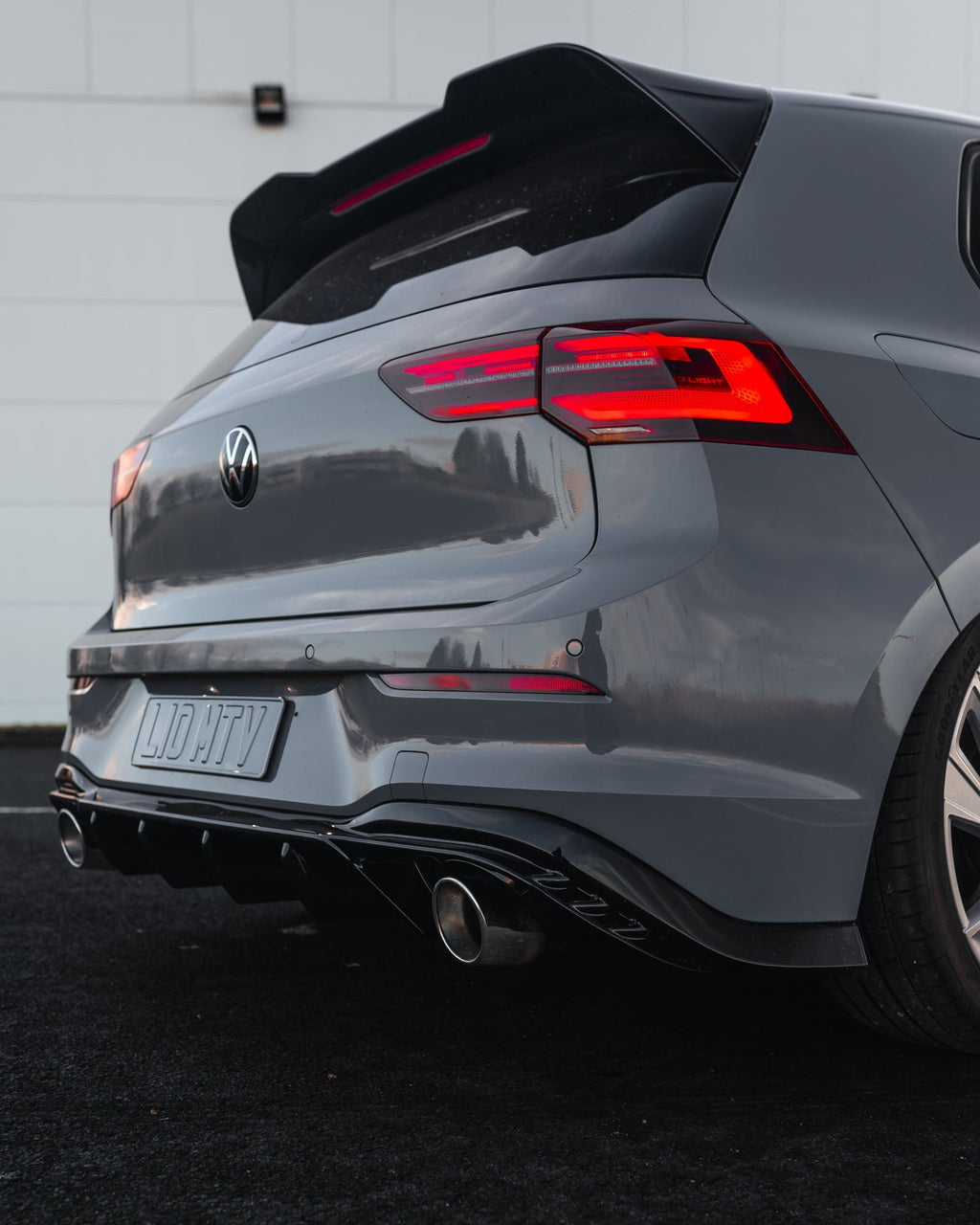 VW Golf GTI Mk8 Gloss Black Body Kit by ZAERO (2020-2024) - AUTOID® - Styling Kit - Zaero Design