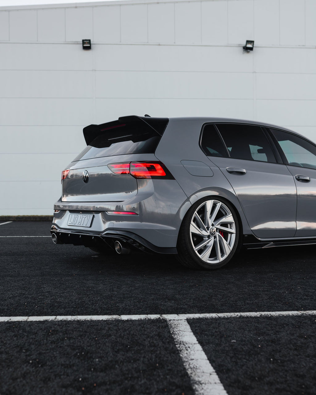 VW Golf GTI Mk8 Gloss Black Body Kit by ZAERO (2020-2024) - AUTOID® - Styling Kit - Zaero Design