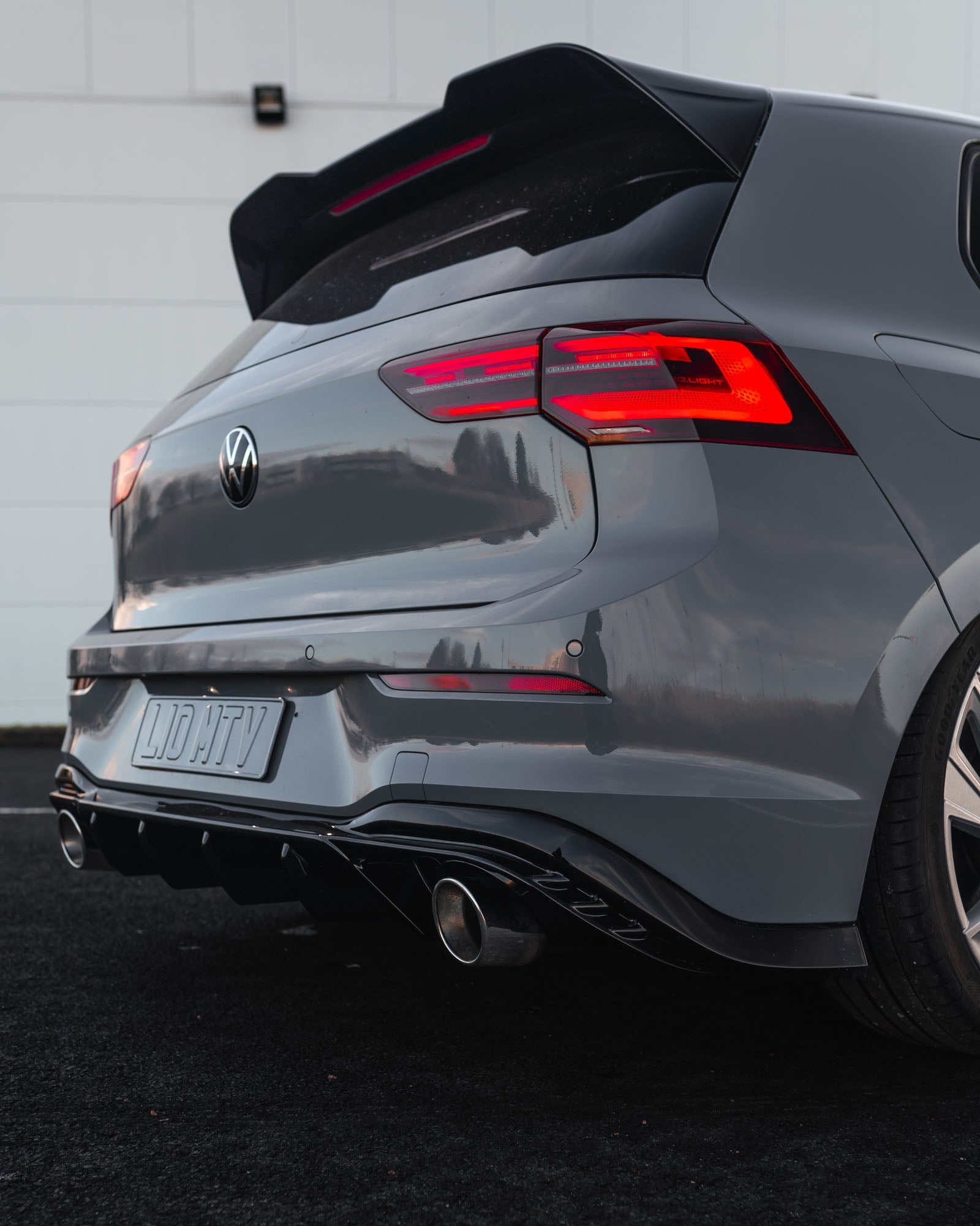 VW Golf GTI MK8 Gloss Black Body Kit by ZAERO (2020+) - AUTOID - Styling Kit - Zaero Design