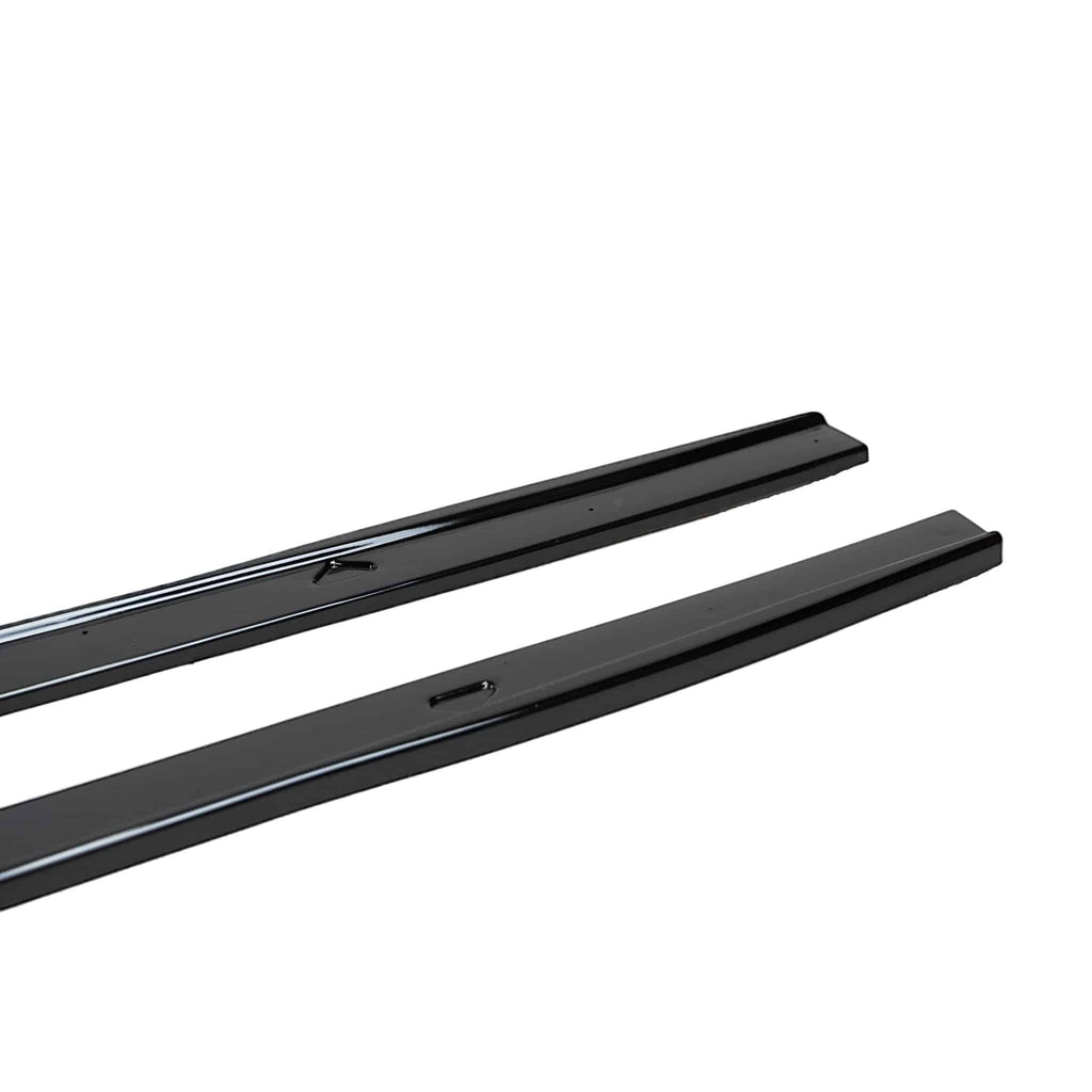 VW Golf GTI Mk8 & Mk8.5 Gloss Black Side Skirts by FORM (2019+) - AUTOID® - Side Skirts & Winglets - FORM Industries