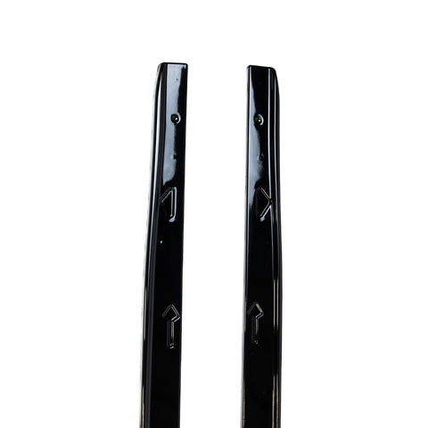 VW Golf GTI Mk8 & Mk8.5 Gloss Black Side Skirts by FORM (2019+) - AUTOID® - Side Skirts & Winglets - FORM Industries