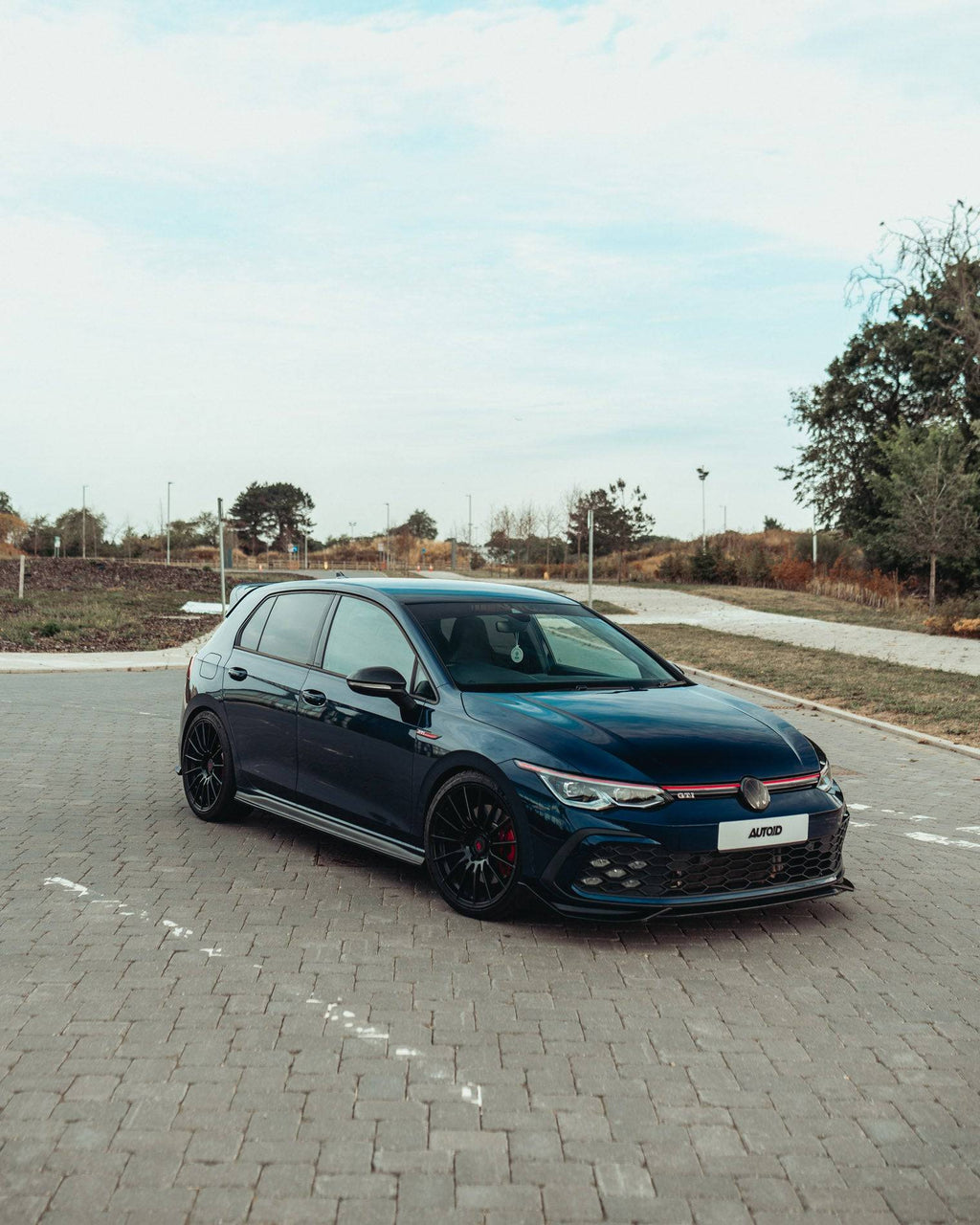 VW Golf GTI Mk8 & Mk8.5 Gloss Black Side Skirts by FORM (2019+) - AUTOID® - Side Skirts & Winglets - FORM Industries