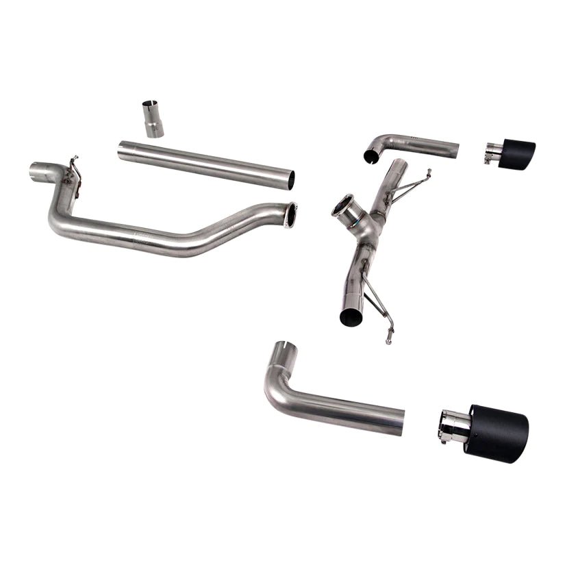 VW Golf GTI Mk8 & Mk8.5 Particulate Filter-Back Exhaust System by Milltek (2019+) - AUTOID® - Exhaust System - Milltek Sport