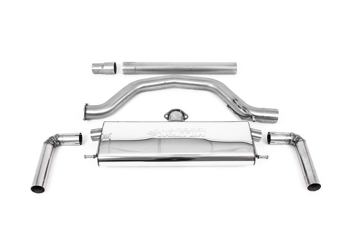 VW Golf GTI Mk8 & Mk8.5 Particulate Filter-Back Exhaust System by Milltek (2019+) - AUTOID® - Exhaust System - Milltek Sport